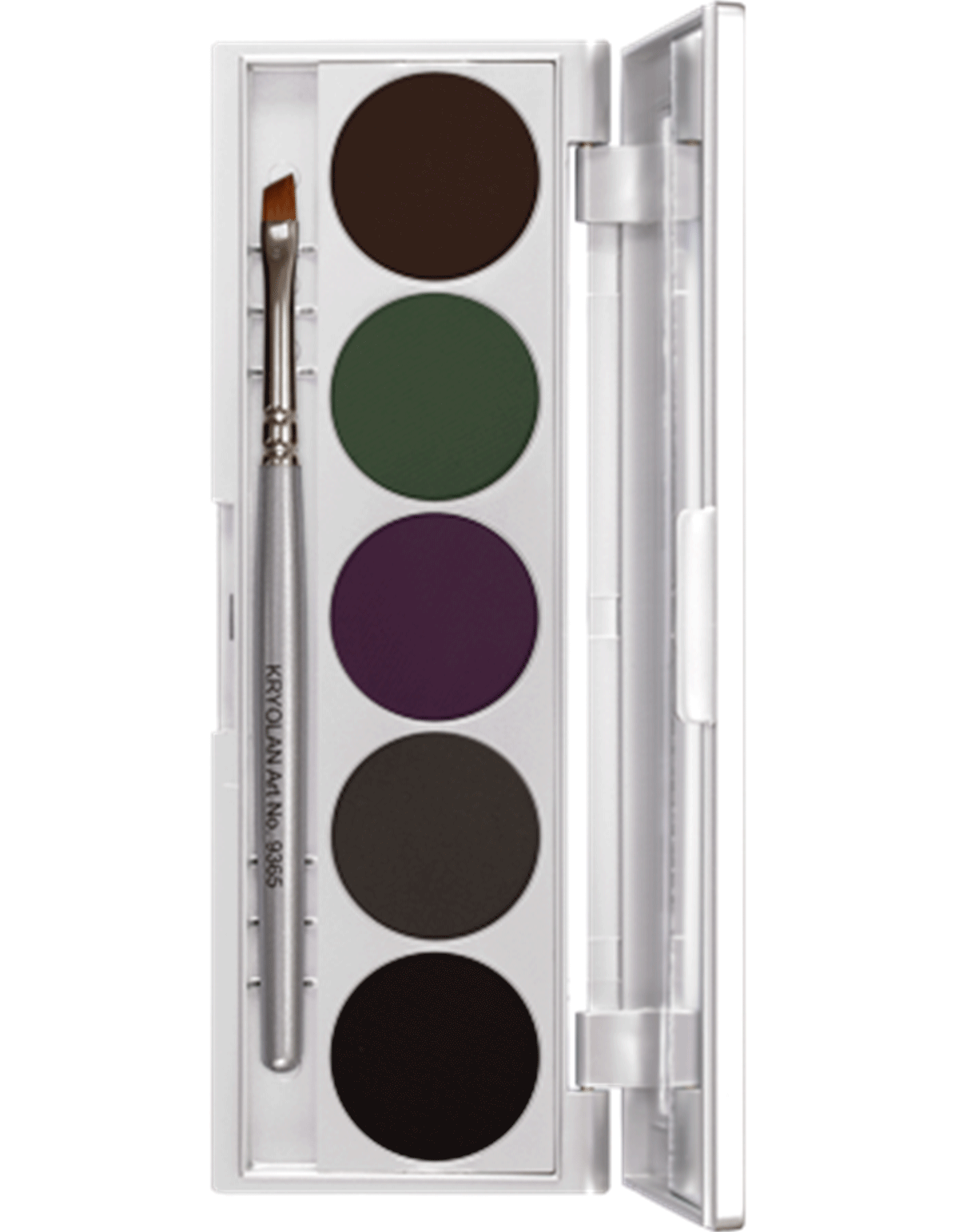 Kryolan Cake Eyeliner Set 5 Colors-Eye liner Set
