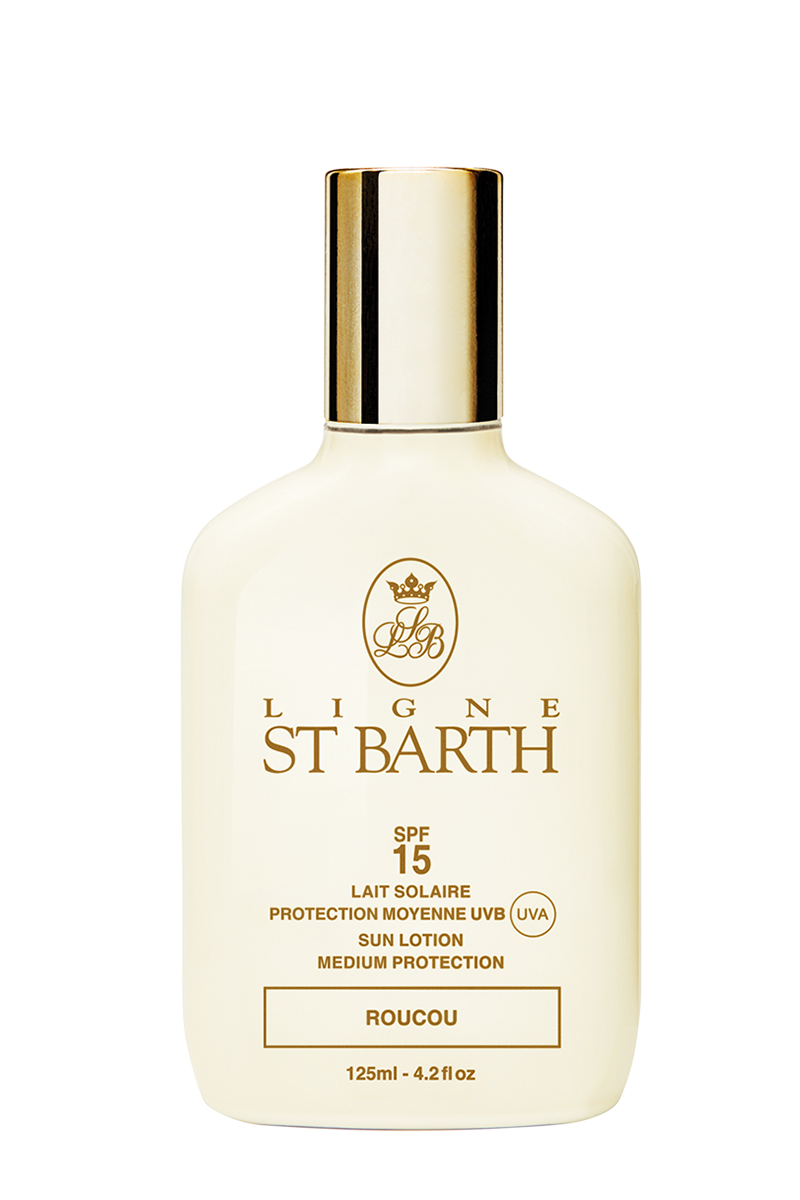 Ligne St. Barth Roucou Sunscreen Lotion Spf 15 – Hafif Bronzlaşmış Ciltler için Orta Koruma 125 ML