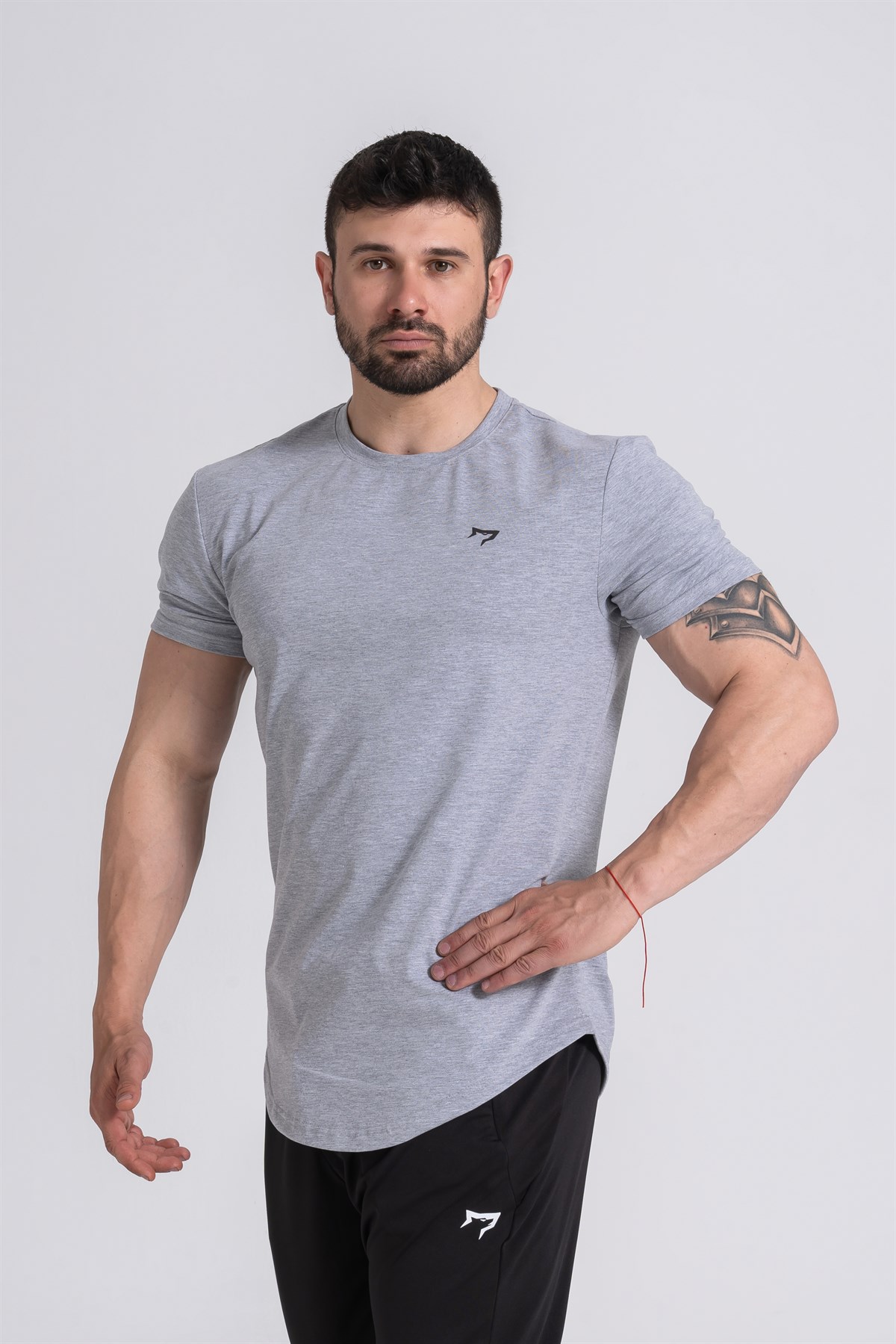 Gymwolves Grey Man Sport T-Shirt 1487