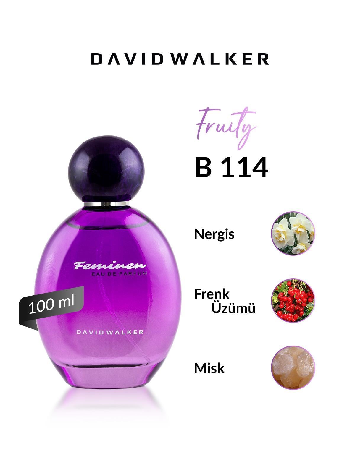 David Walker B114 Fragaria 100 ml Kadın Parfüm | Fruity