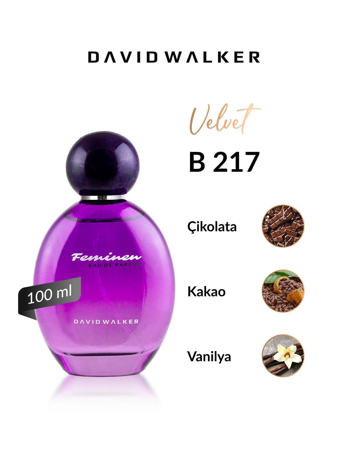 David Walker B217 Luck Woman 100 ml Kadın Parfüm | Velvet