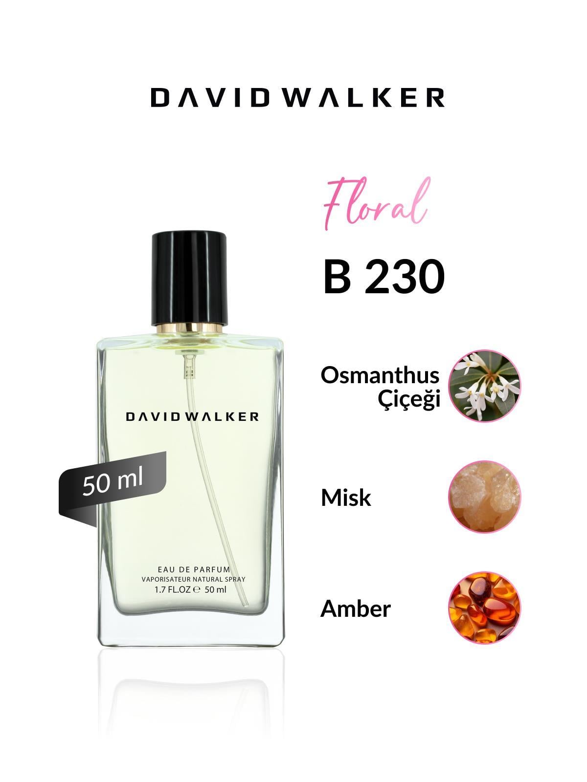 David Walker B230 Magenta 50 ml Kadın Parfüm | Floral