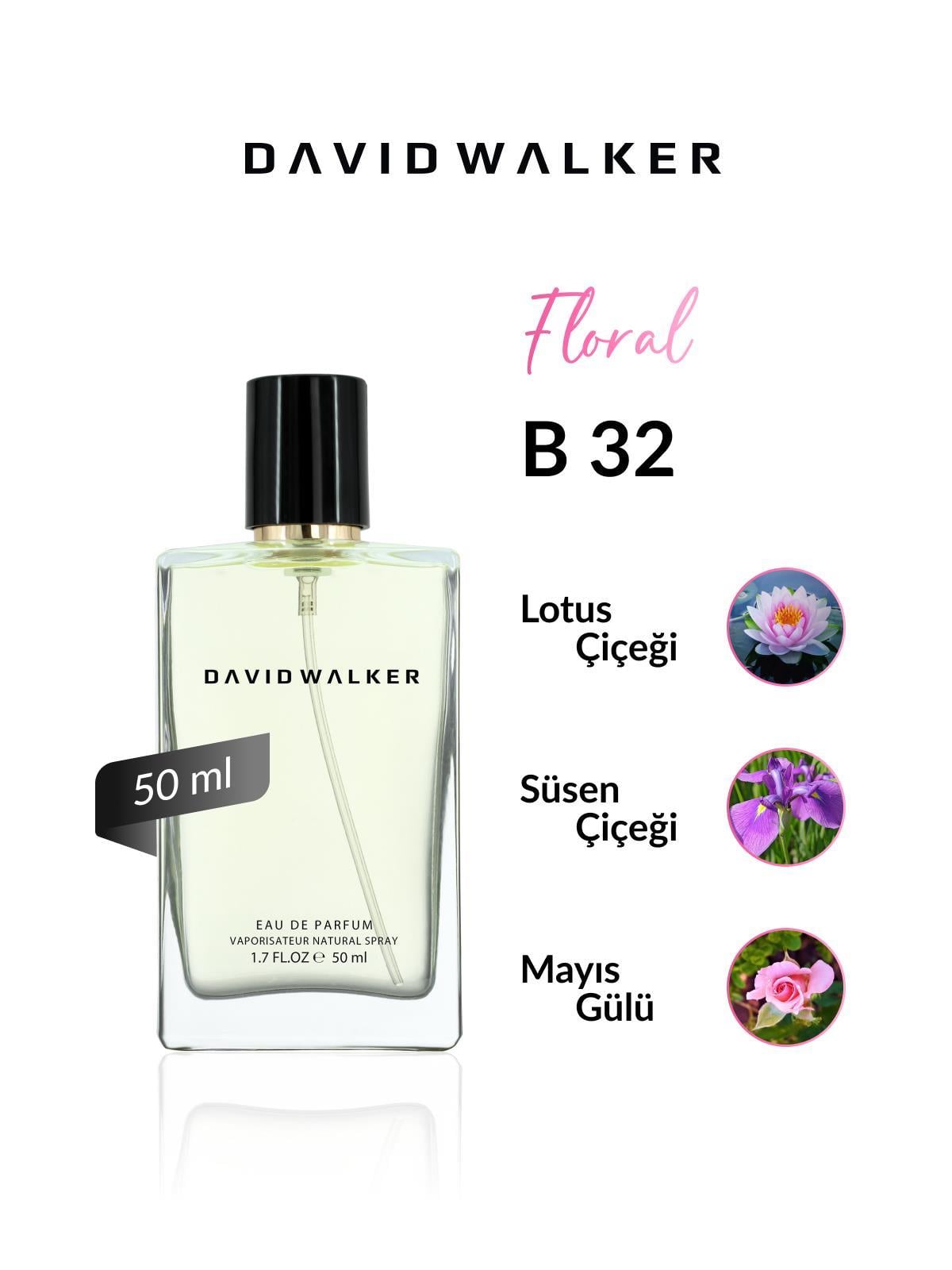 David Walker B32 Elove 50 ml Kadın Parfüm | Floral