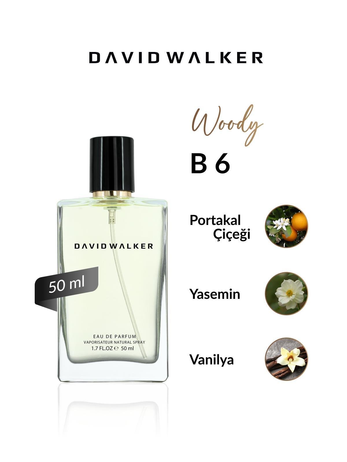 David Walker B6 Desting 50 ml Kadın Parfüm | Woody