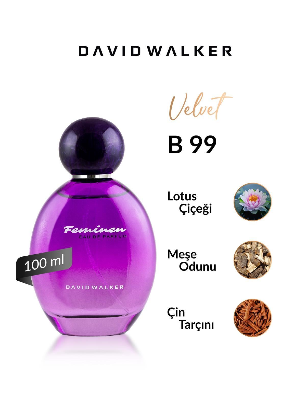 David Walker B99 Quiz 100 ml Kadın Parfüm | Velvet
