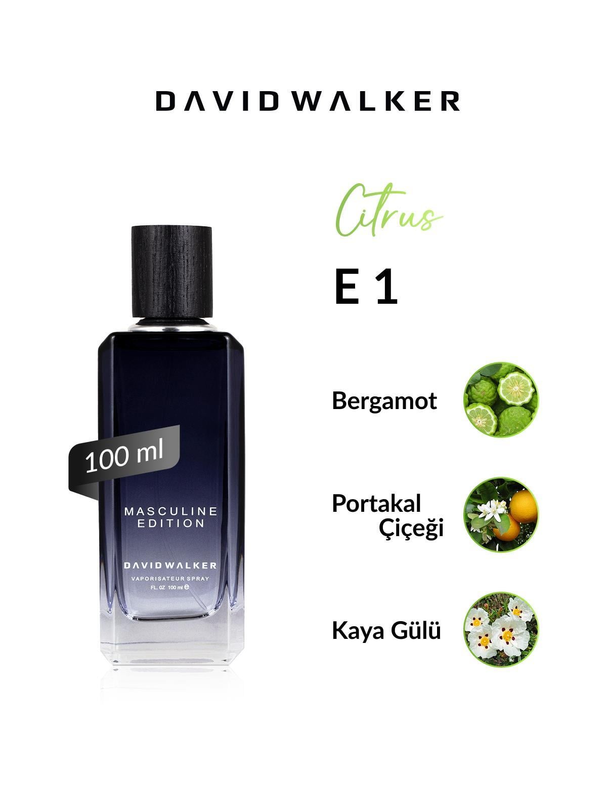 David Walker E1 Diegos 100 ml Erkek Parfüm | Citrus