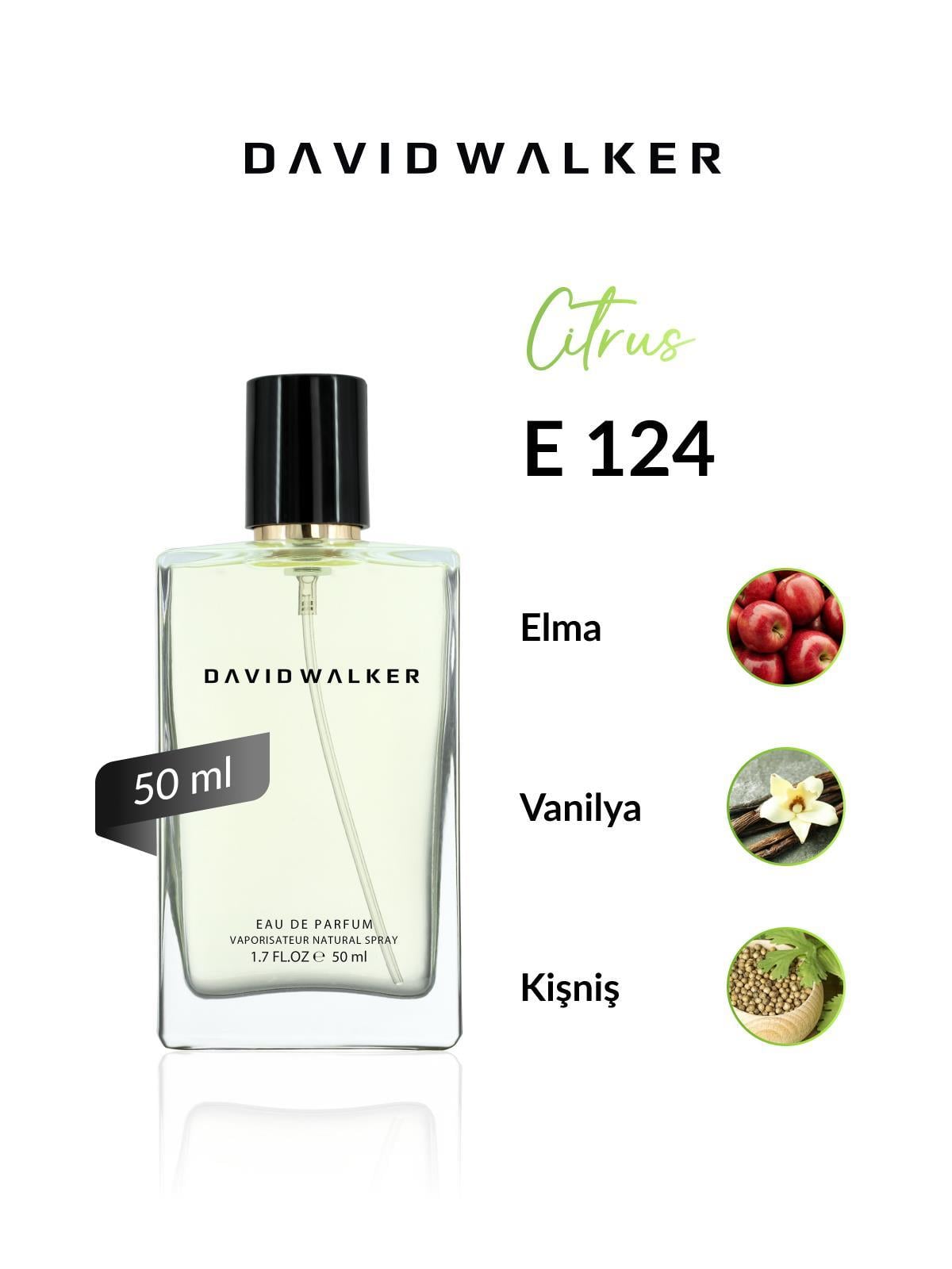 David Walker E124 Lowrenc 50 ml Erkek Parfüm | Citrus