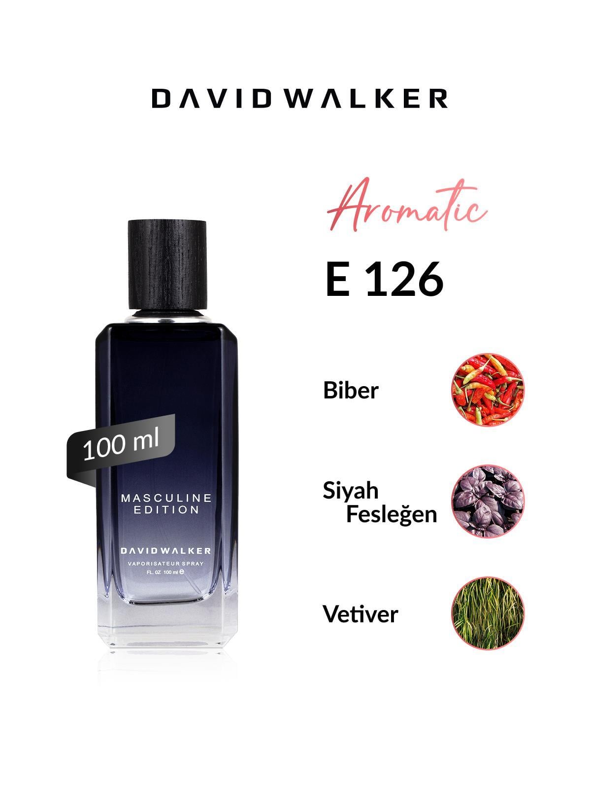 David Walker E126 Inten 100 ml Erkek Parfüm | Aromatic