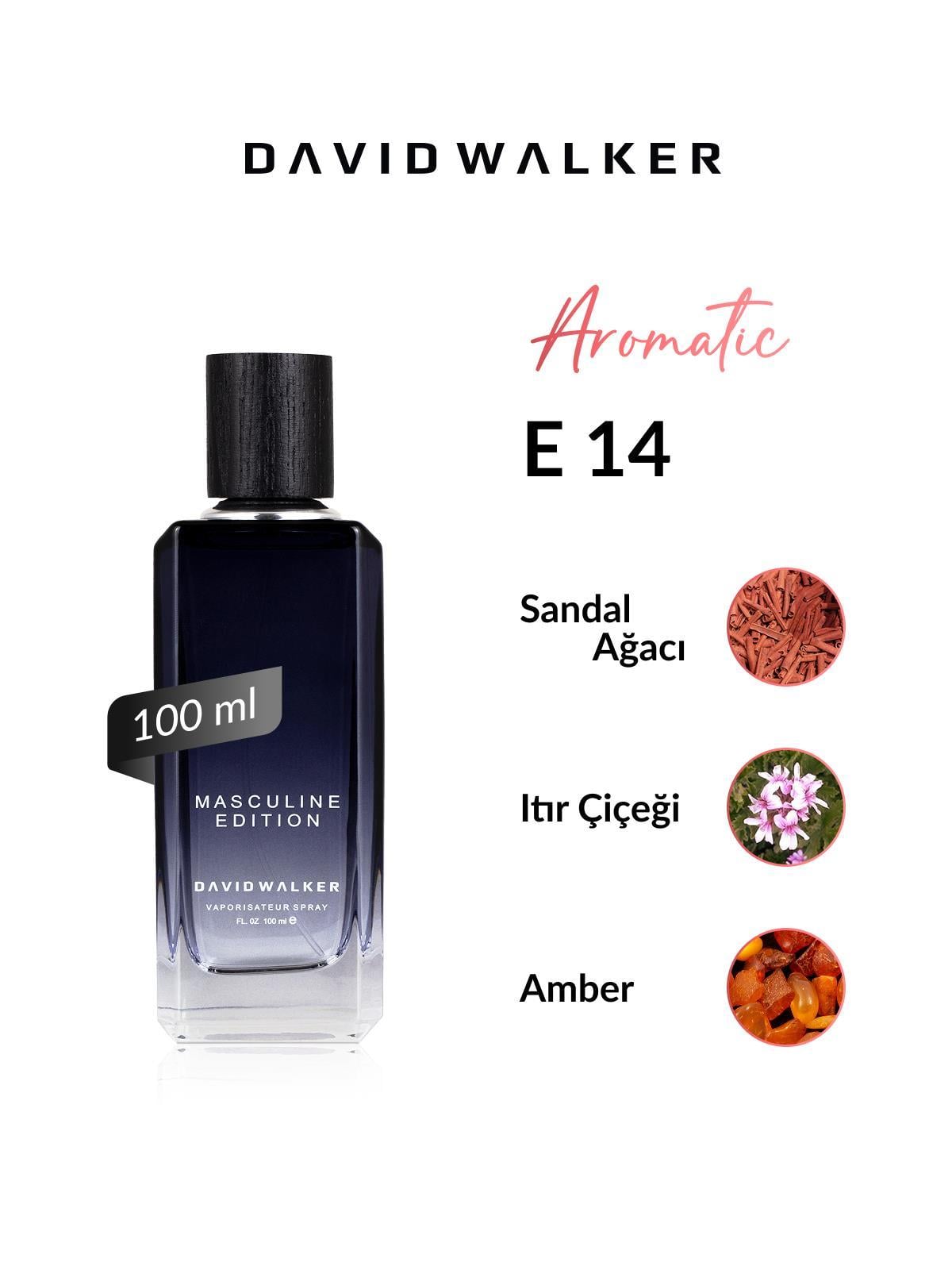 David Walker E14 Brunet 100 ml Erkek Parfüm | Aromatic