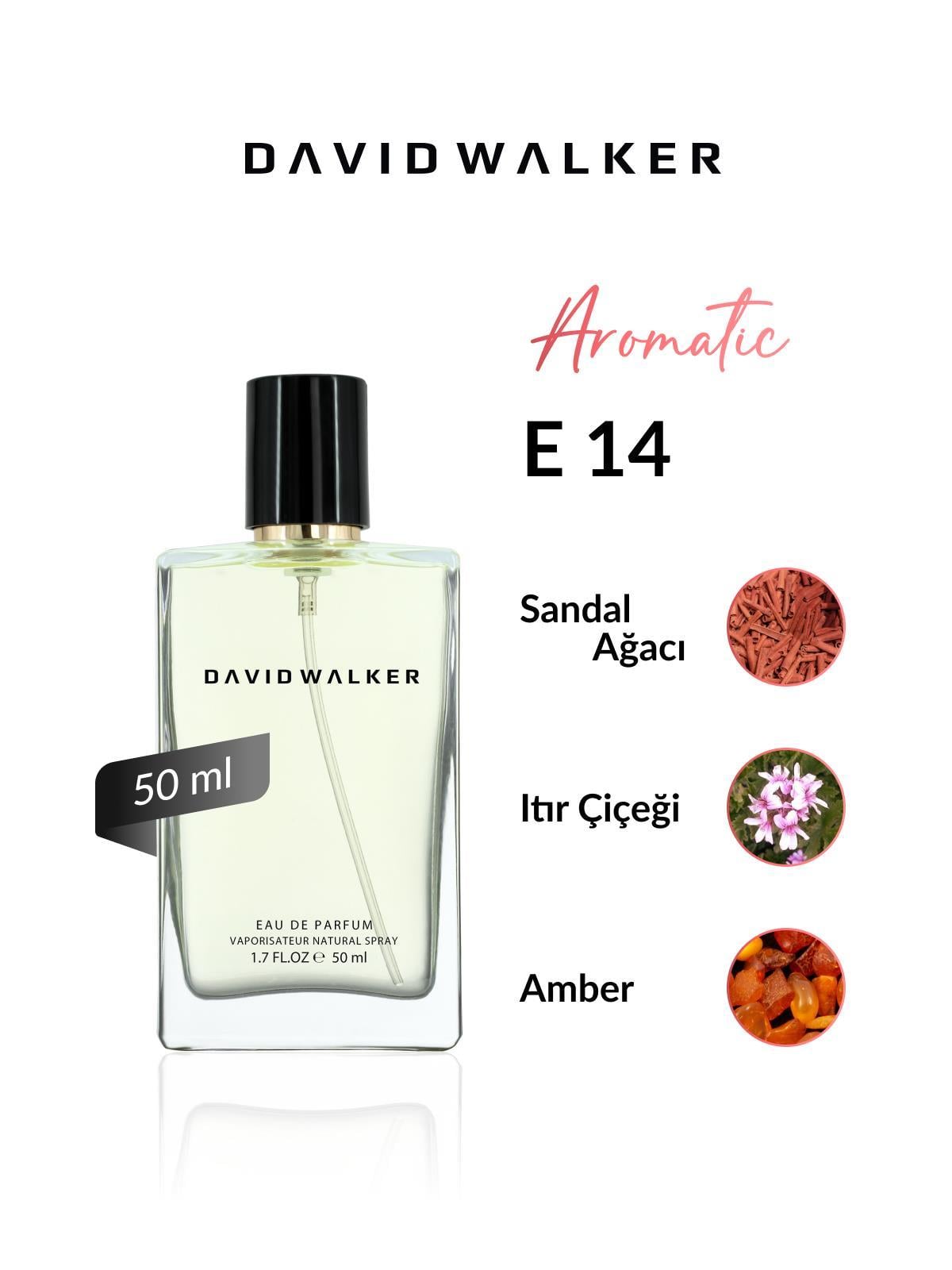 David Walker E14 Brunet 50 ml Erkek Parfüm | Aromatic