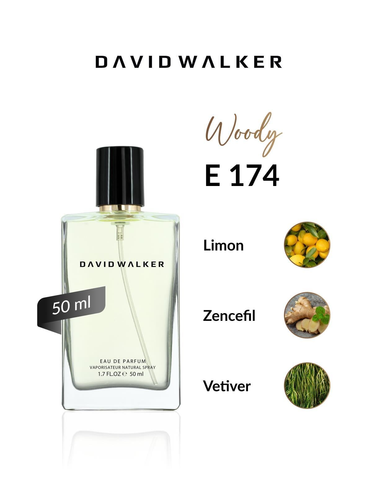 David Walker E174 Zoro 50 ml Erkek Parfüm | Woody