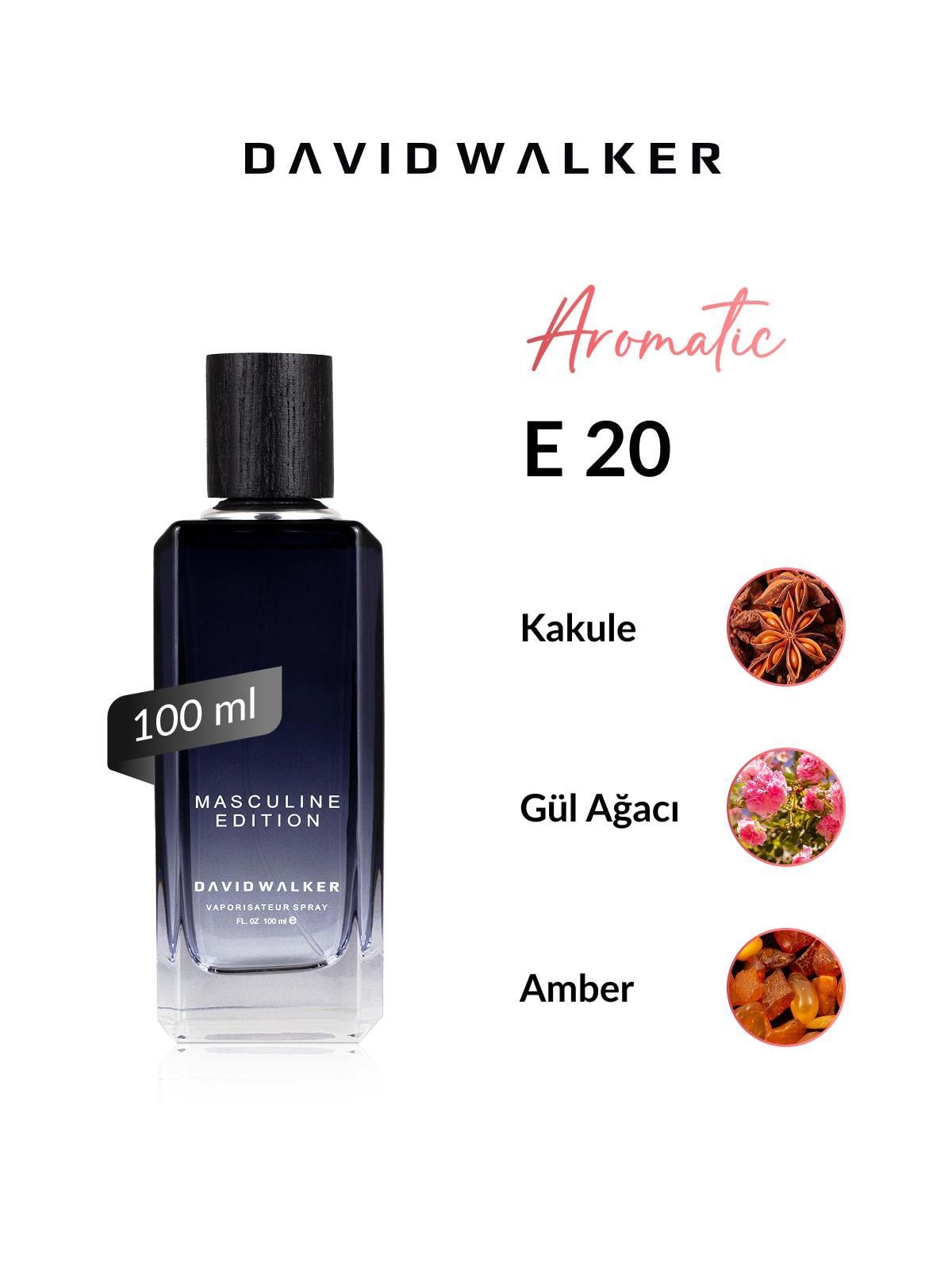David Walker E20 Herros 100 ml Erkek Parfüm | Aromatic