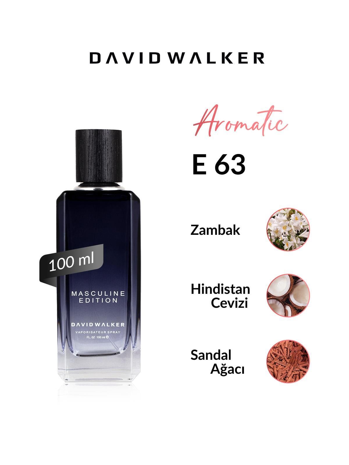 David Walker E63 Mamilo 100 ml Erkek Parfüm | Aromatic