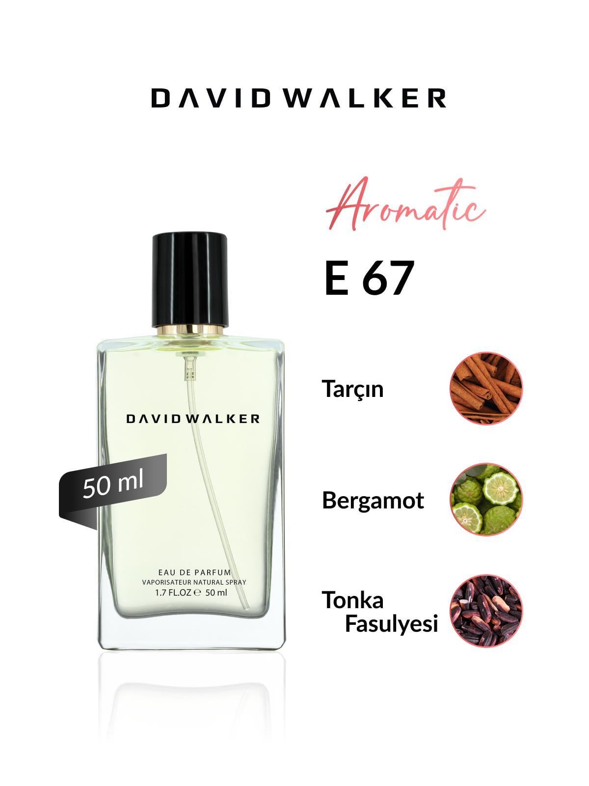 David Walker E67 Tom 50 ml Erkek Parfüm | Aromatic