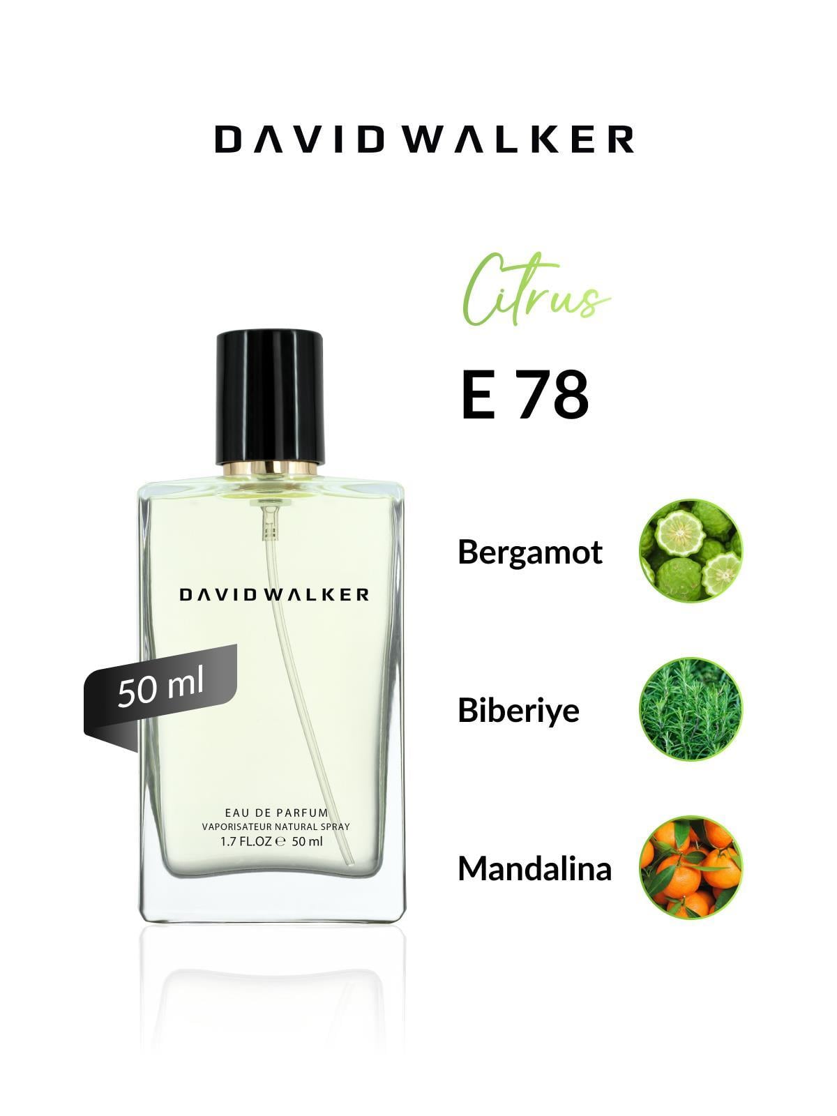 David Walker E78 Jewelli 50 ml Erkek Parfüm | Citrus