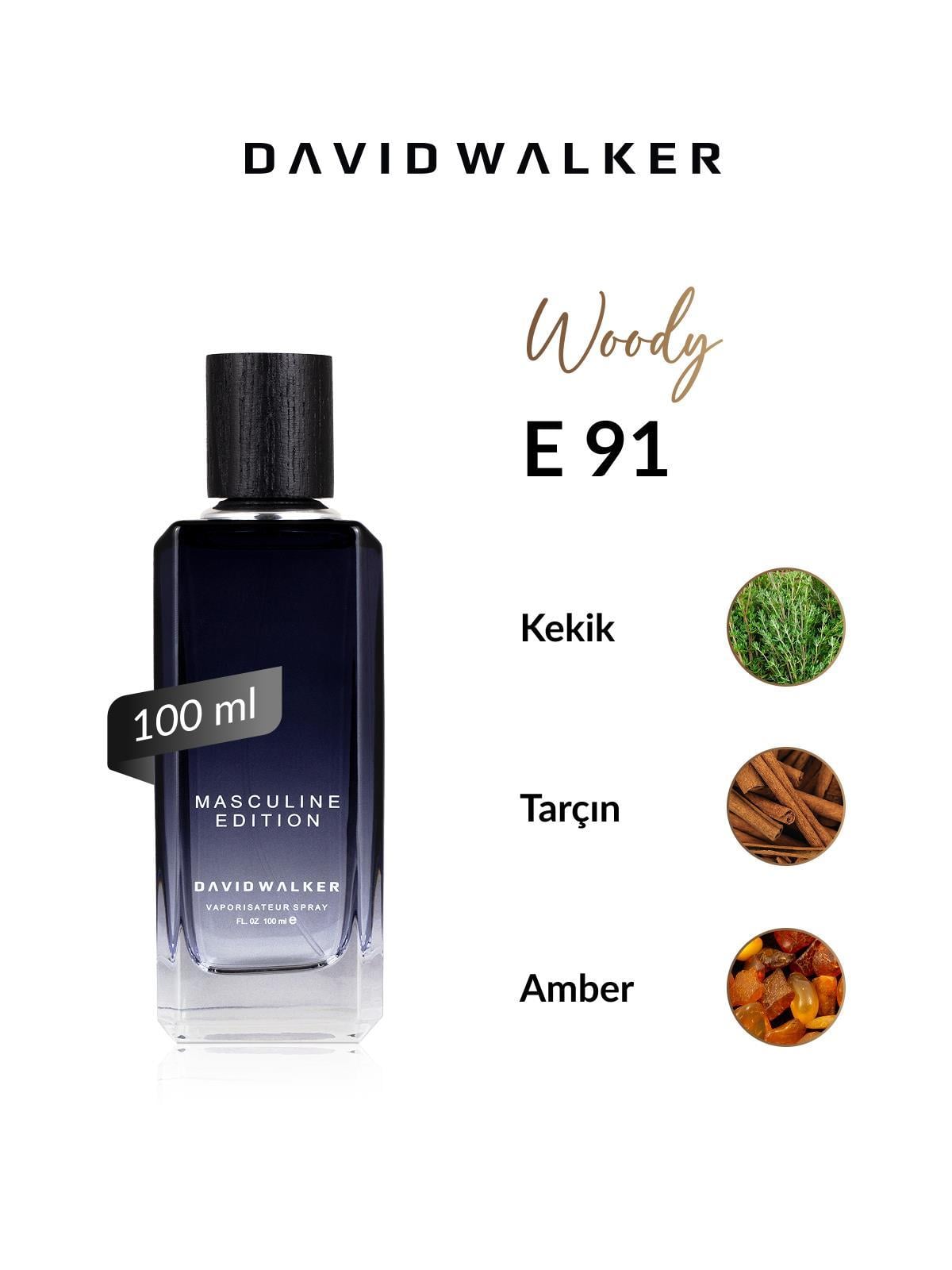 David Walker E91 Harbor 100 ml Erkek Parfüm | Woody