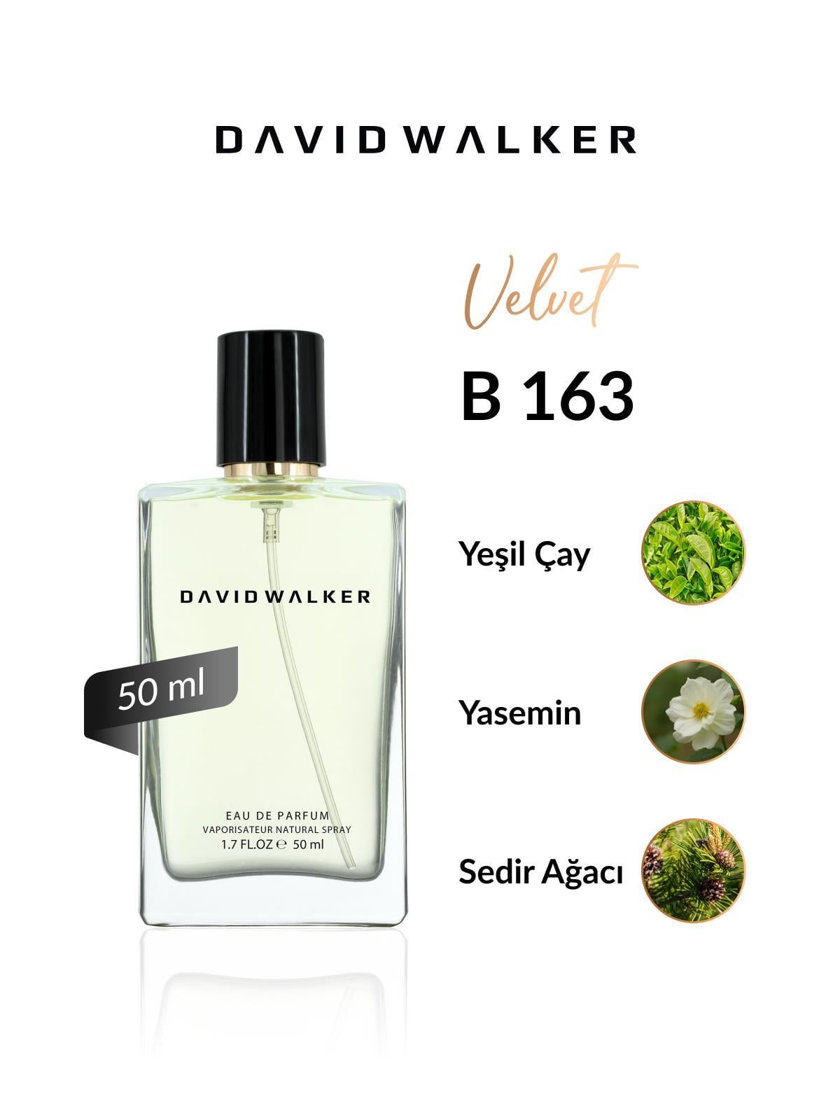 David Walker B163 Secret 50 ml Kadın Parfüm | Velvet