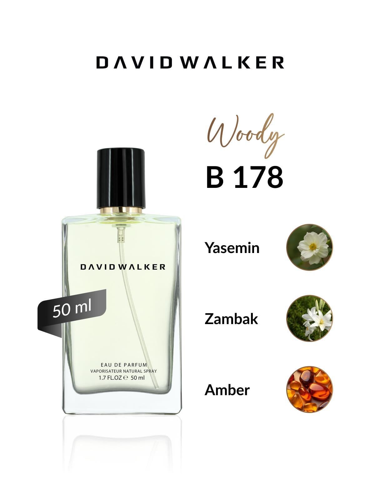 David Walker B178 Carica 50 ml Kadın Parfüm | Woody