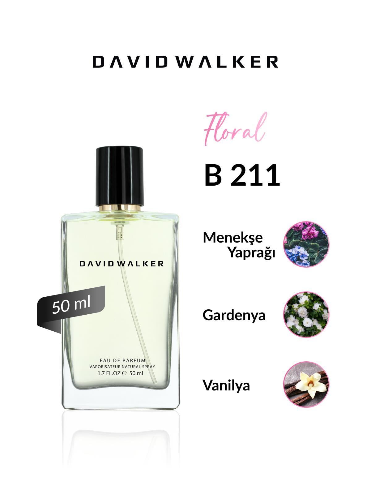 David Walker B211 Daily 50 ml Kadın Parfüm | Floral