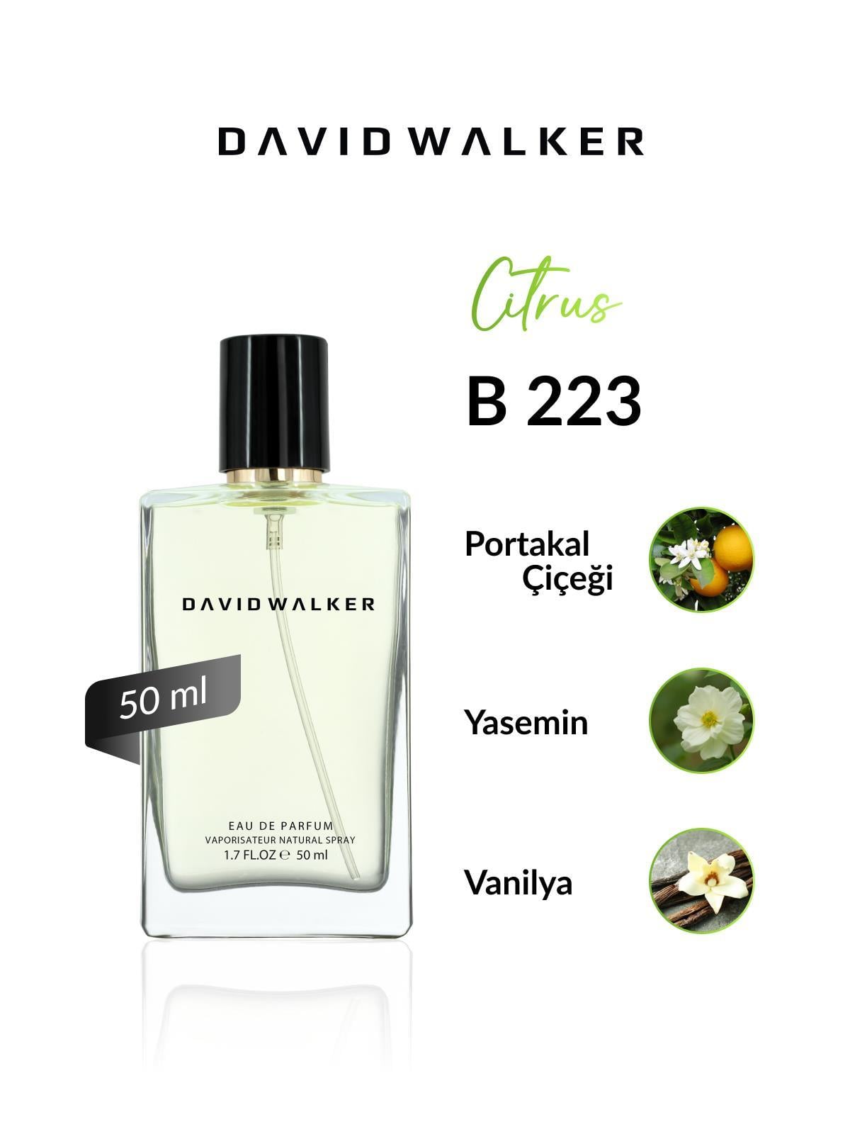 David Walker B223 More Relax 50 ml Kadın Parfüm | Citrus