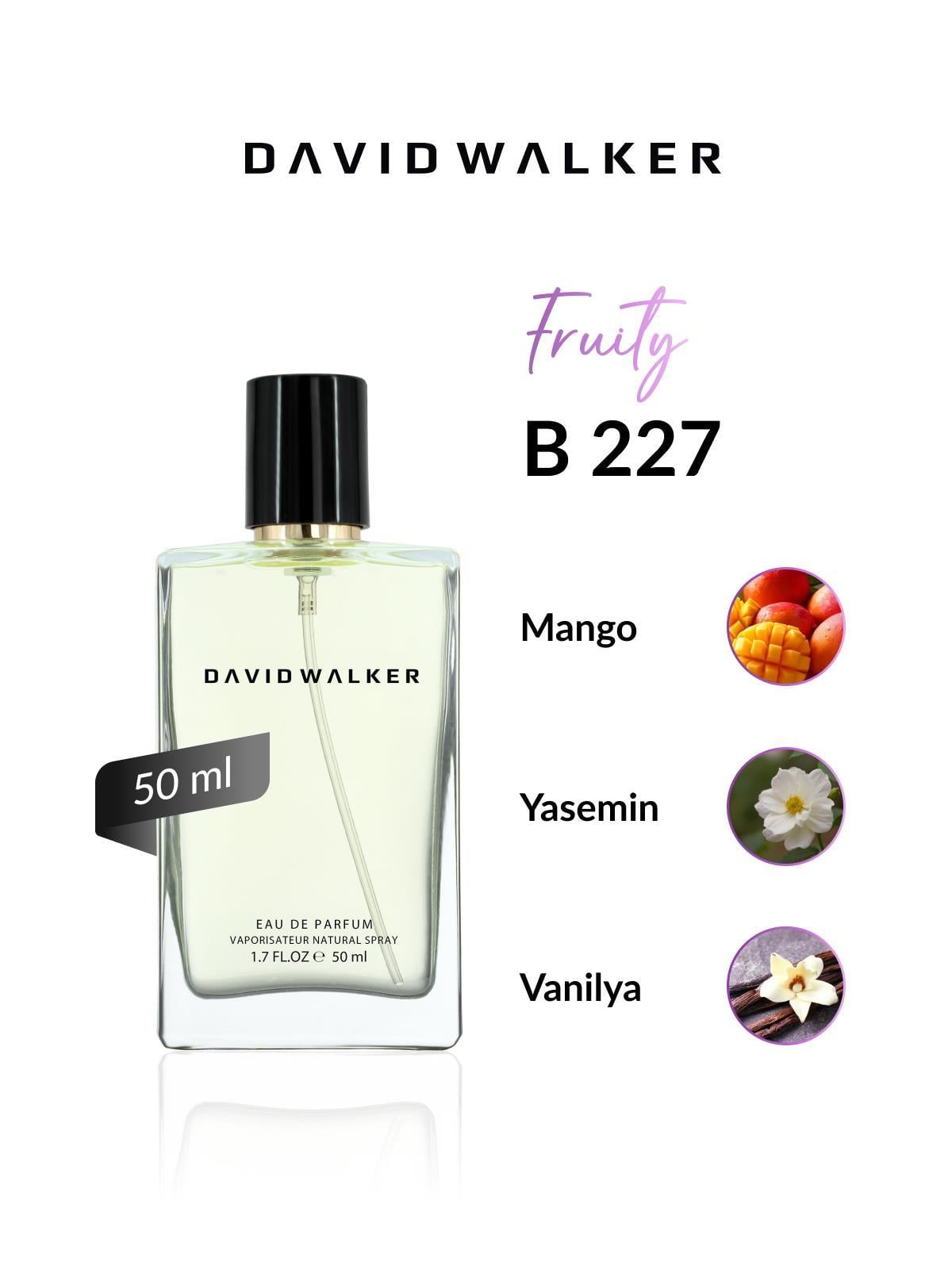 David Walker B227 Famous 50 ml Kadın Parfüm | Fruity