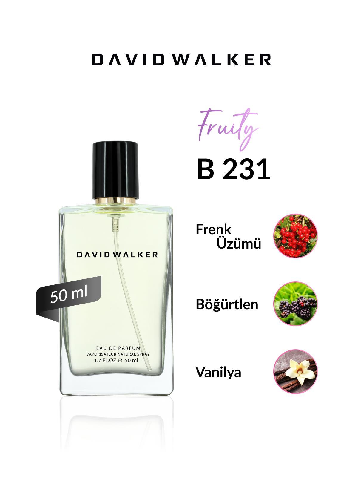 David Walker B231 Sensitive 50 ml Kadın Parfüm | Fruity