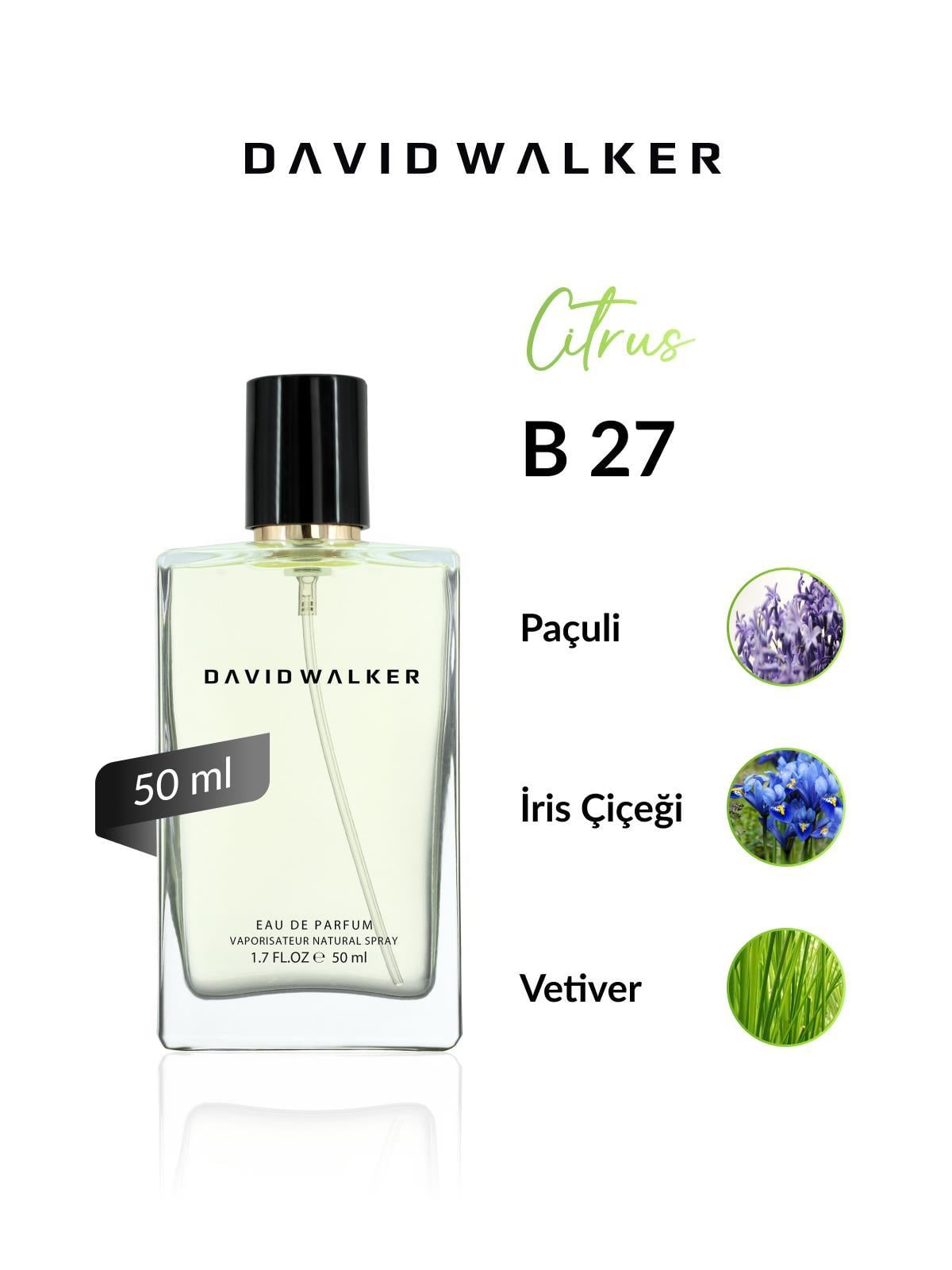 David Walker SLAYKUR B27 50ML Bayan Parfüm