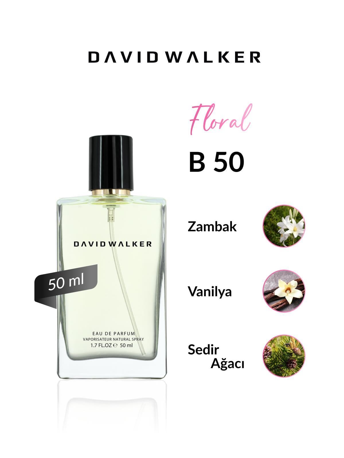 David Walker CEDRUS B50 50ML Bayan Parfüm