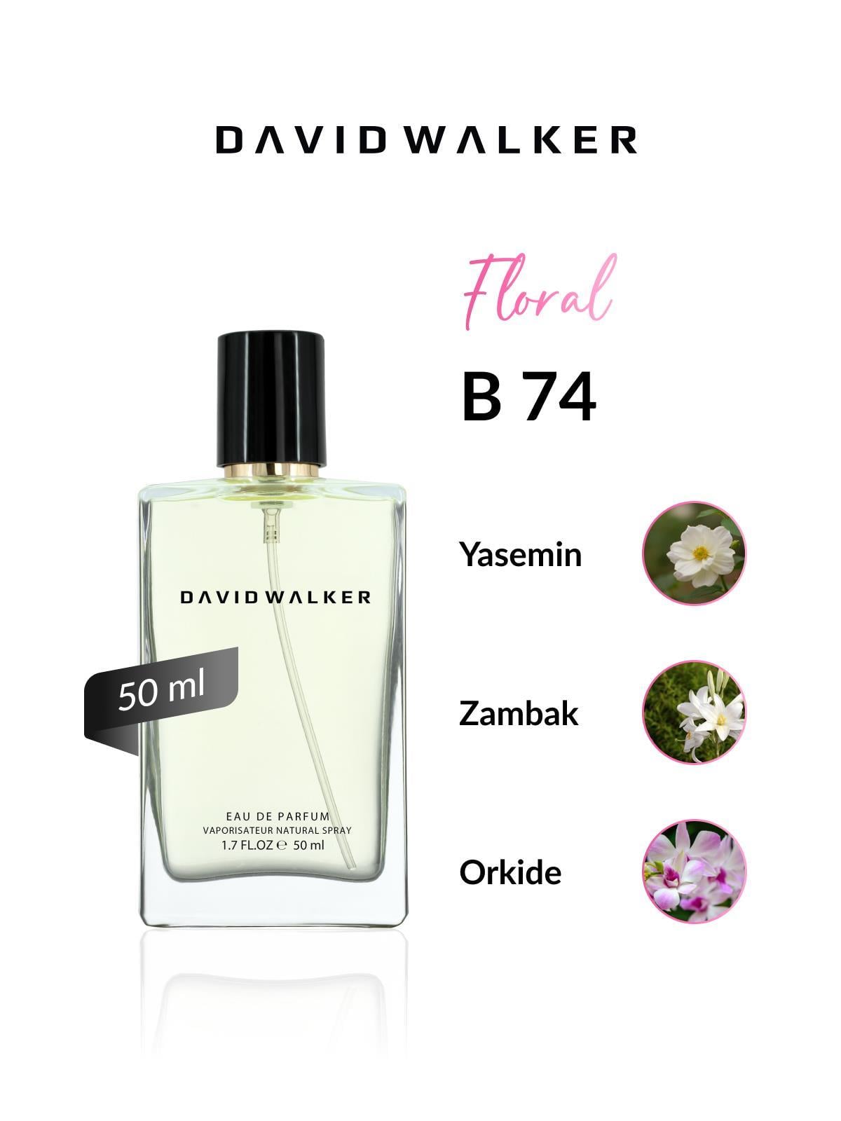 David Walker VICTOR B74 50ML Bayan Parfüm