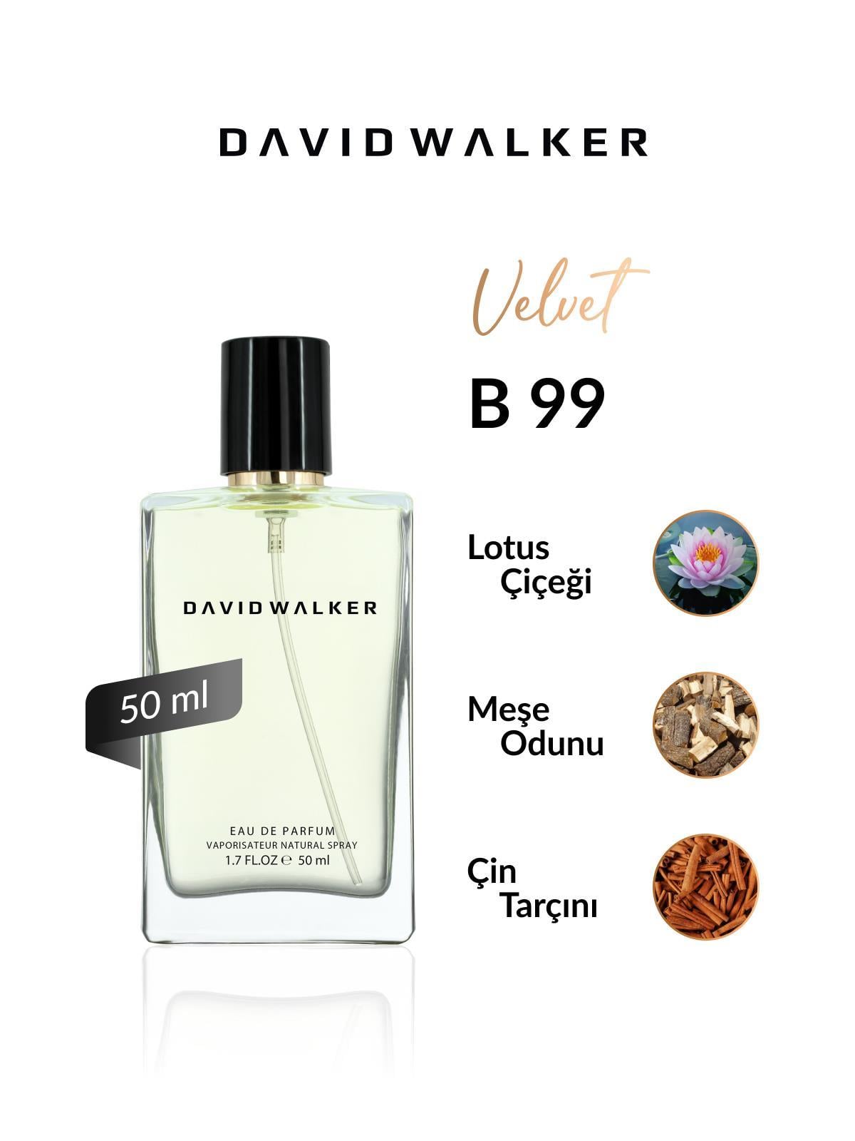 David Walker B99 Quiz 50 ml Kadın Parfüm | Velvet