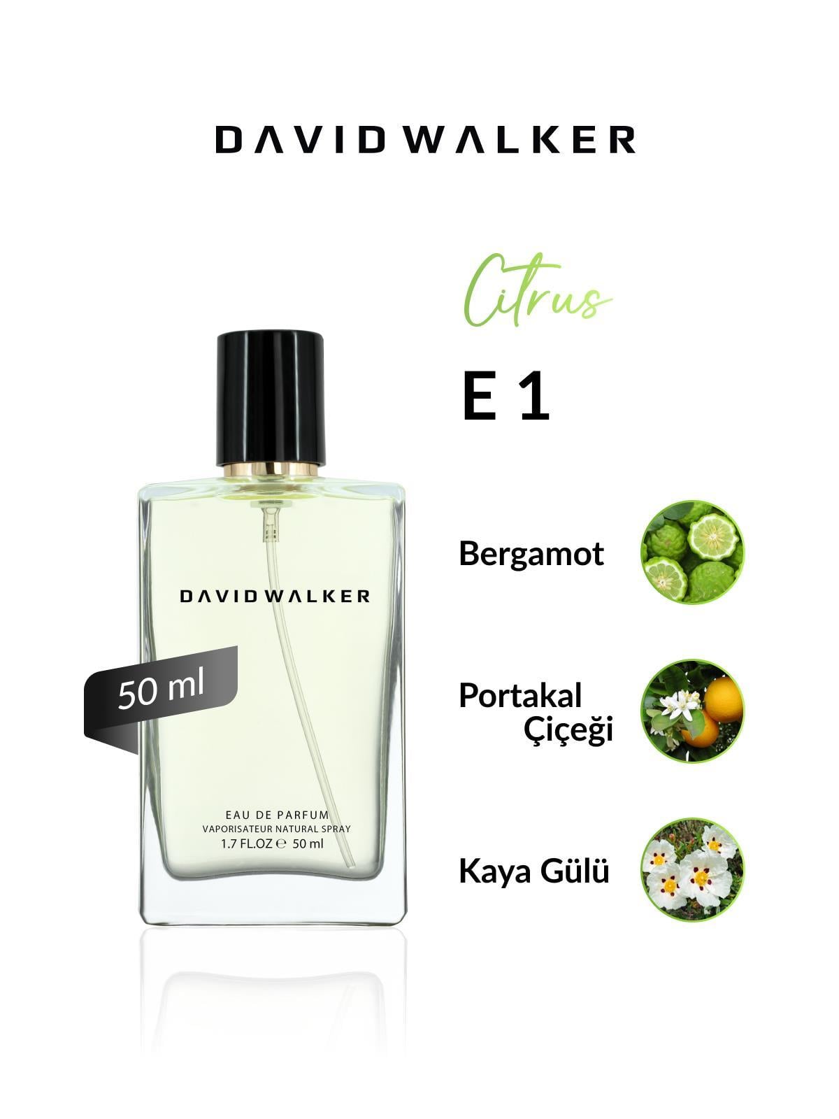 David Walker DIEGOS E1 50ML Erkek Parfüm