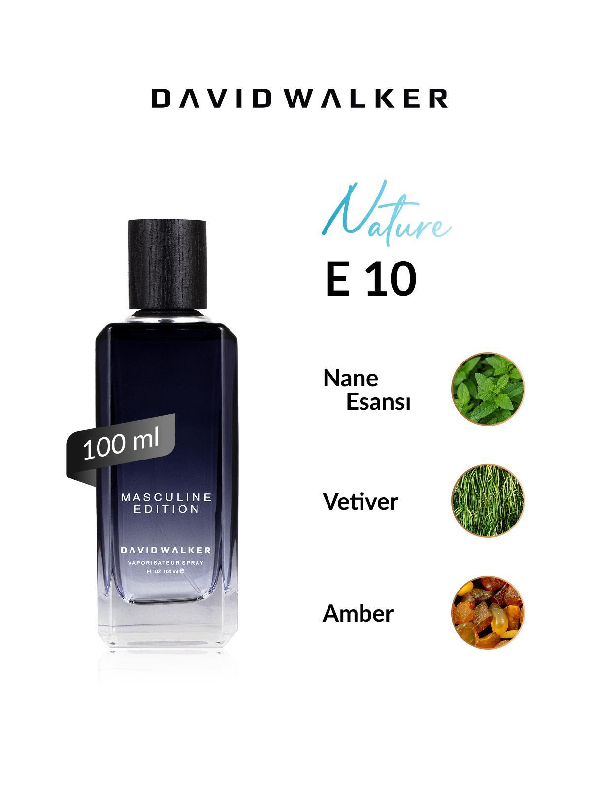 David Walker E10 Starblack 100 ml Erkek Parfüm | Nature