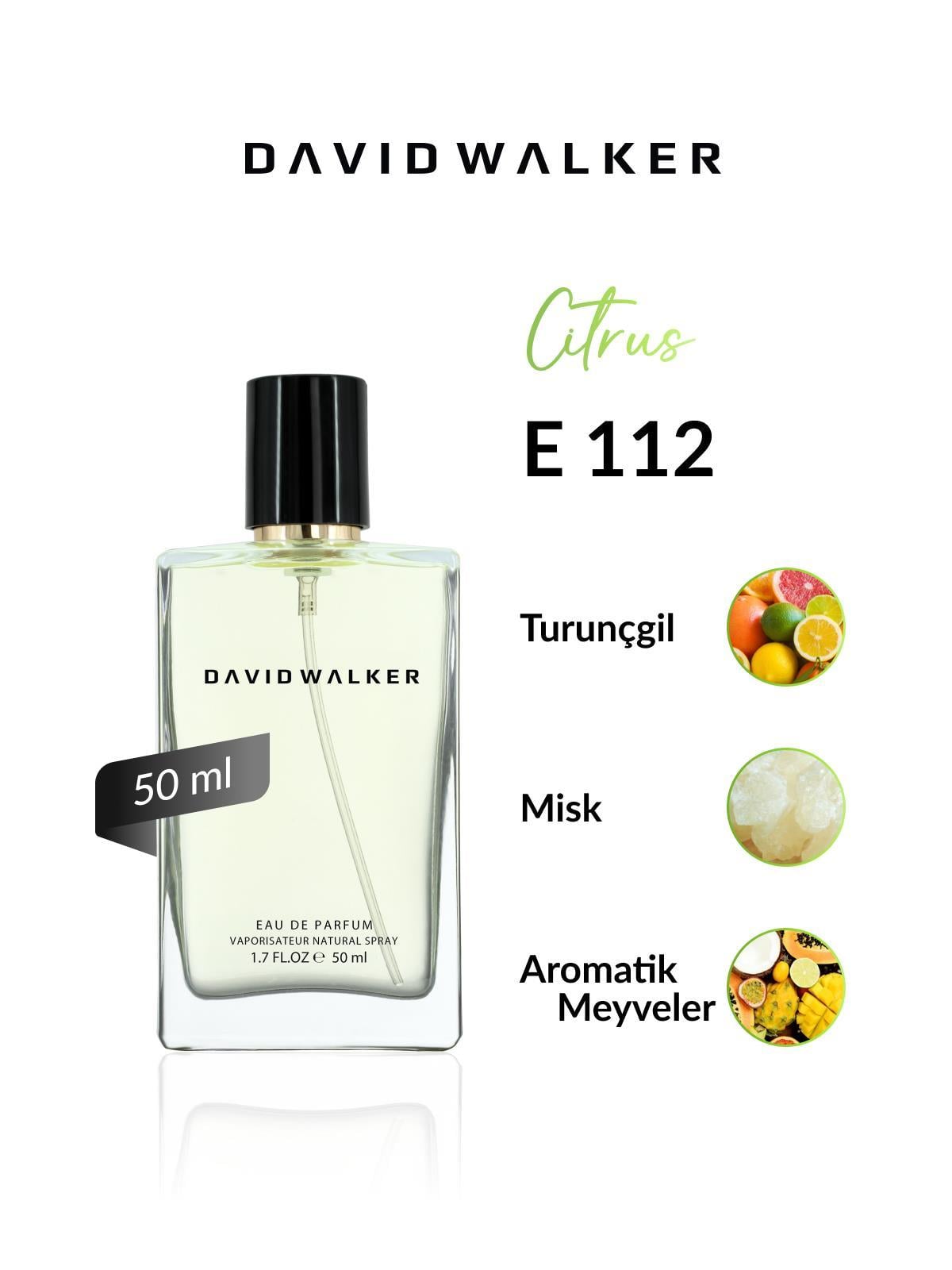 David Walker E112 Wolff 50 ml Erkek Parfüm | Citrus