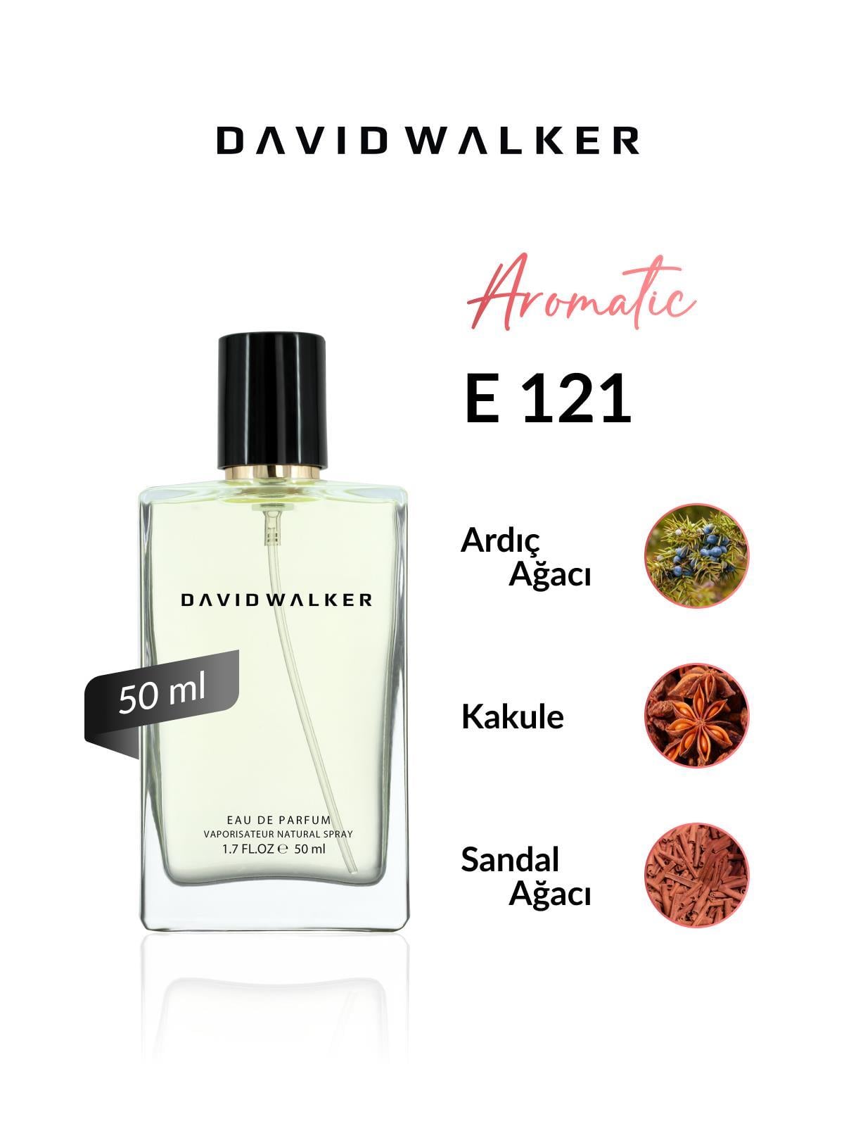 David Walker E121 Sepeek 50 ml Erkek Parfüm | Aromatic