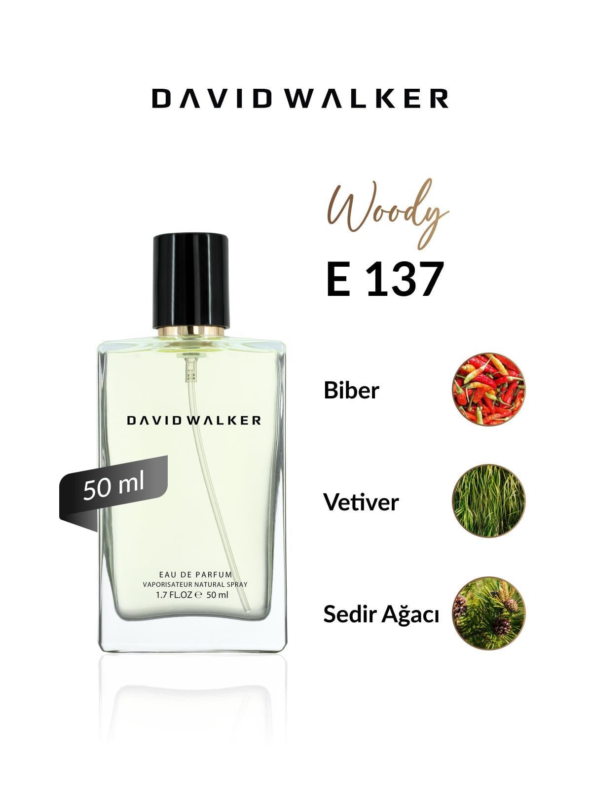 David Walker TEDREW E137 50ML Erkek Parfüm