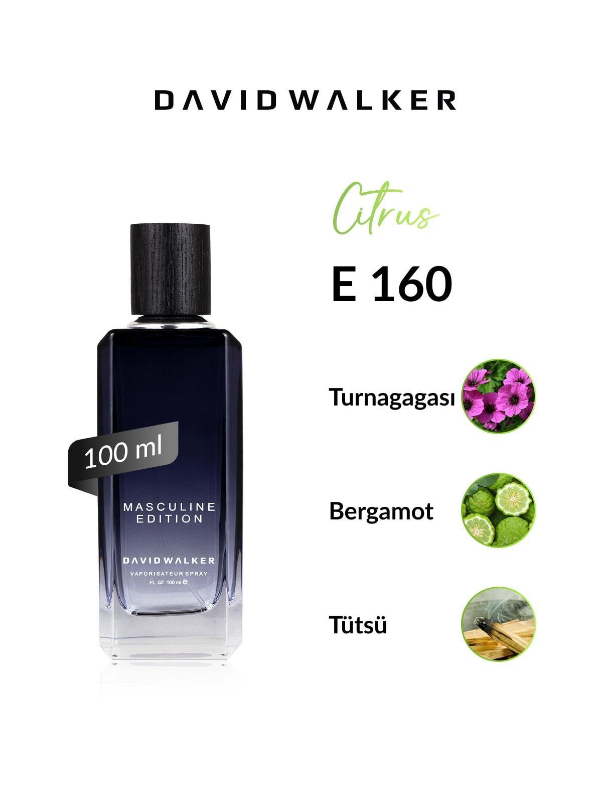 David Walker E160 Puro 100 ml Erkek Parfüm | Citrus