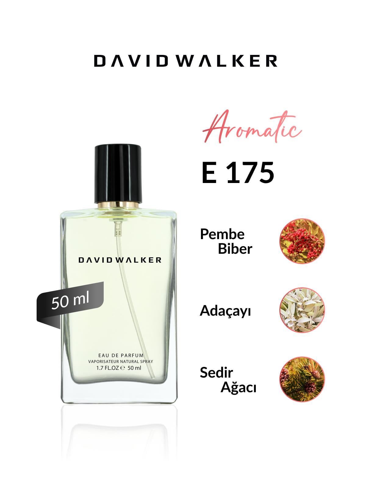 David Walker BOLIVIA E175 50 ML Erkek Parfüm