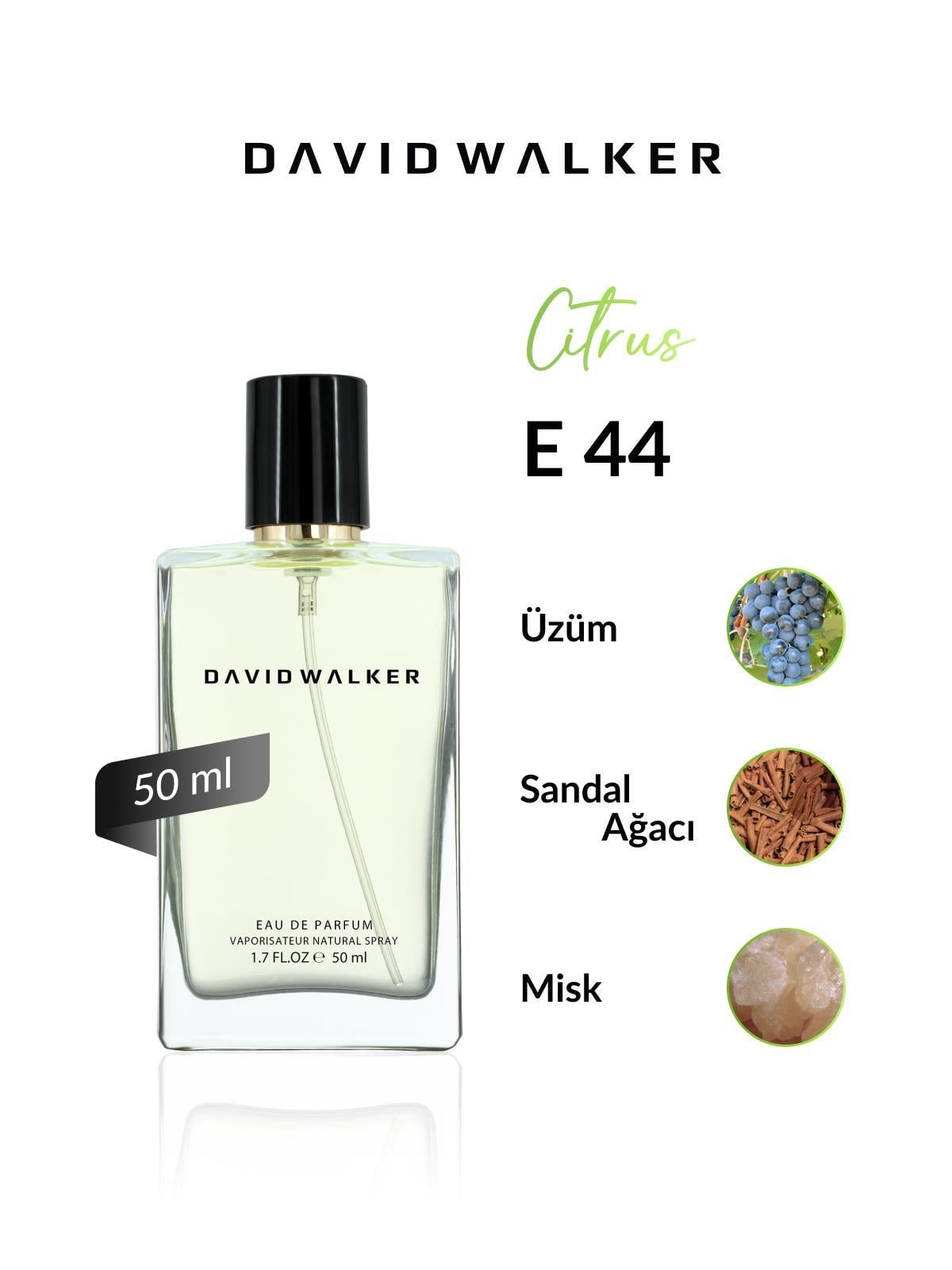 David Walker E44 Dragster 50 ml Erkek Parfüm | Citrus