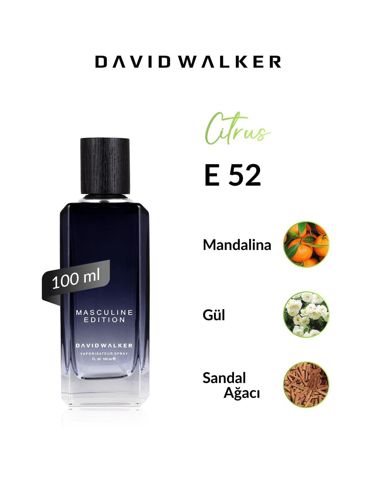 David Walker YESTERDAY E52  100ML Erkek Parfüm
