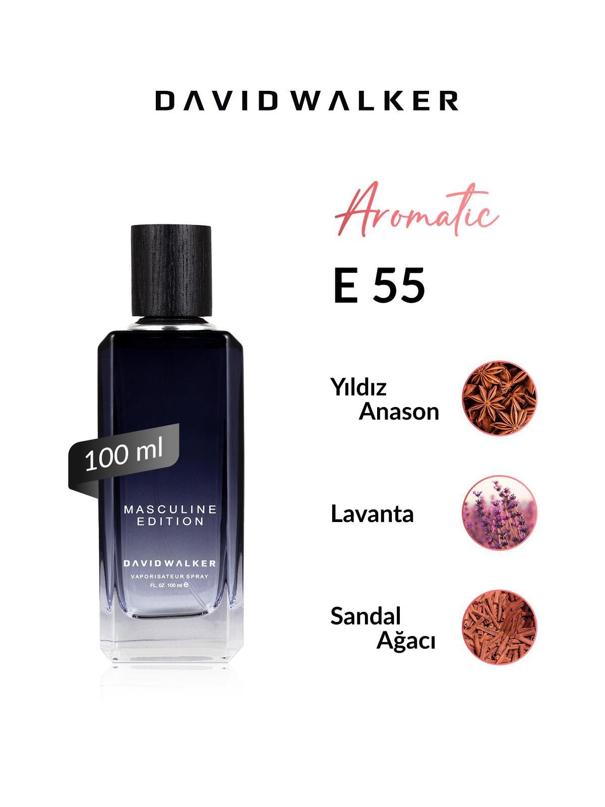 David Walker E55 Blanc 100 ml Erkek Parfüm | Aromatic