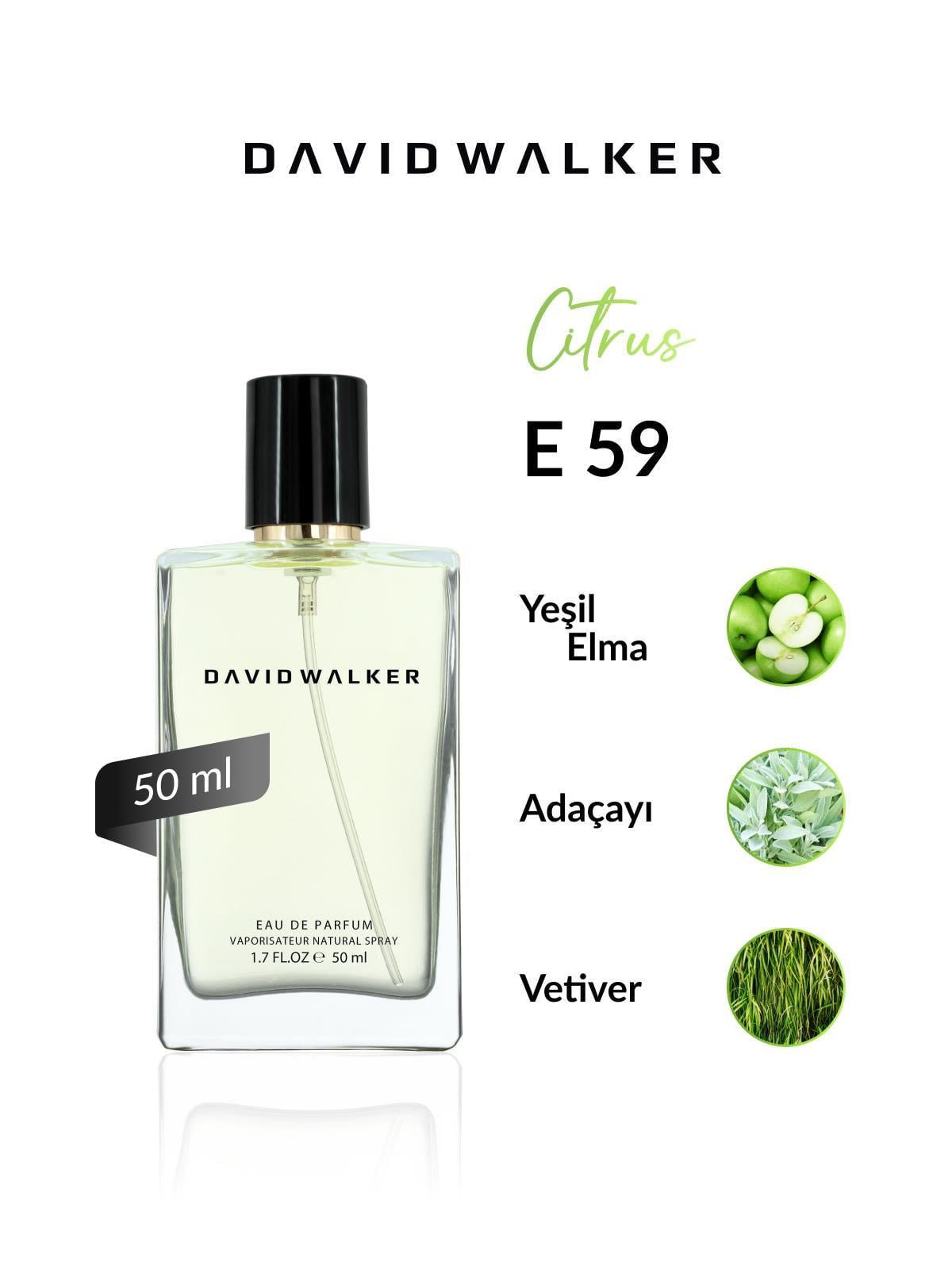 David Walker E59 Kimono 50 ml Erkek Parfüm | Citrus