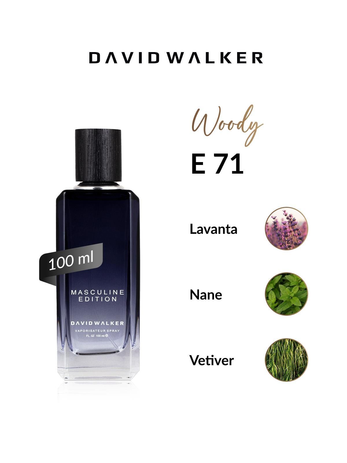 David Walker E71 Batacian 100 ml Erkek Parfüm | Woody