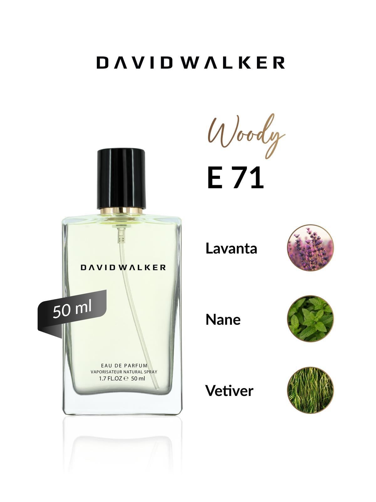 David Walker E71 Batacian 50 ml Erkek Parfüm | Woody