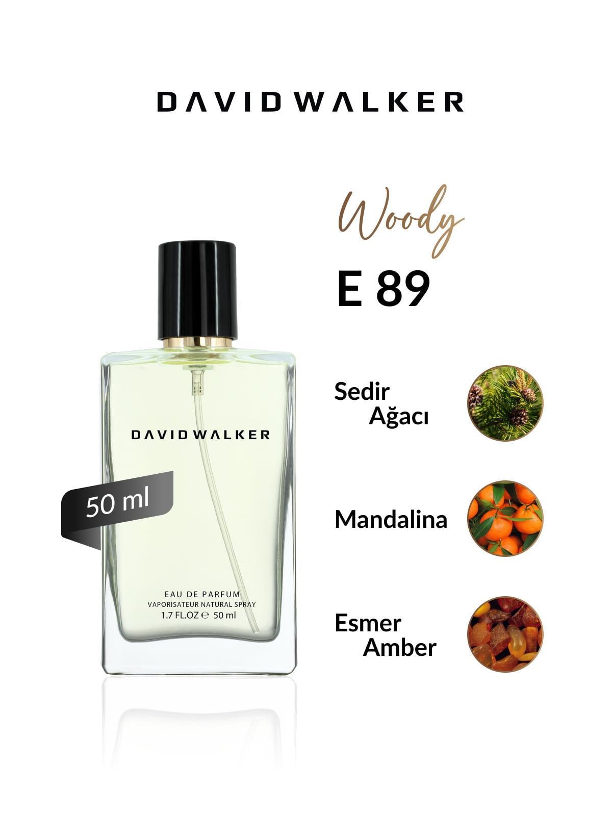 David Walker E89 Minni Two 50 ml Erkek Parfüm | Woody