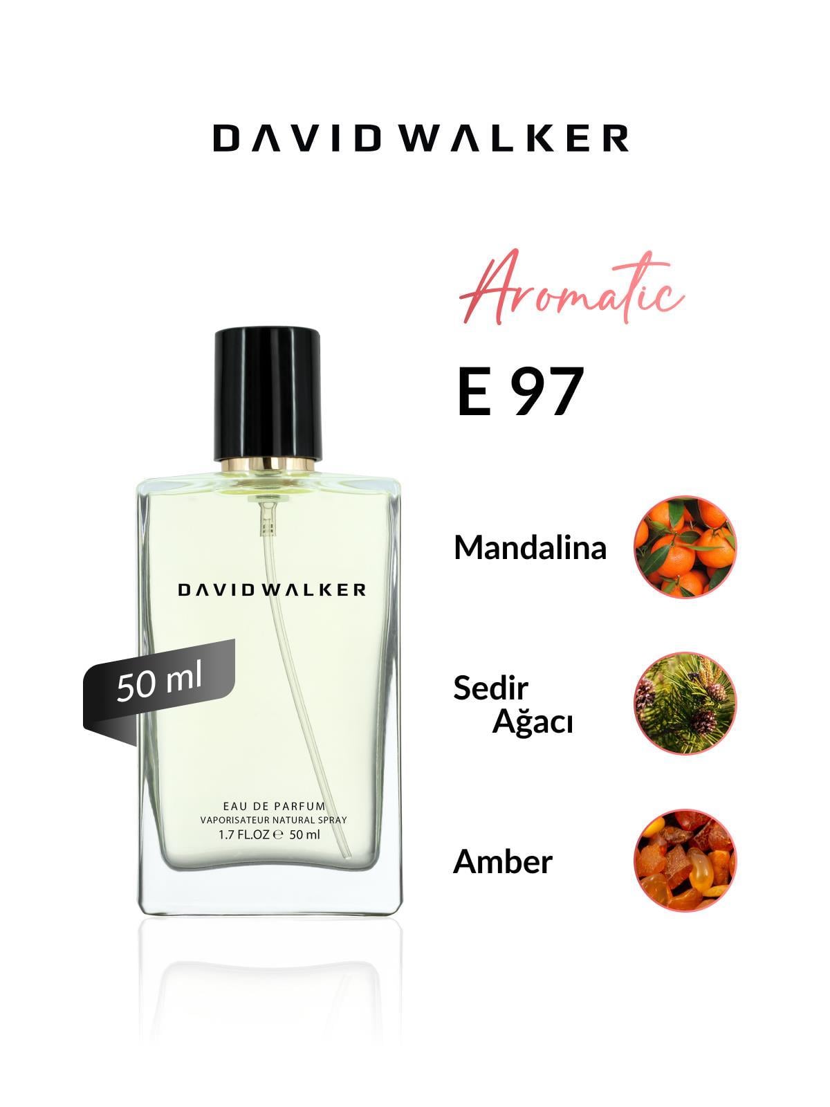 David Walker E97 Bavari 50 ml Erkek Parfüm | Aromatic