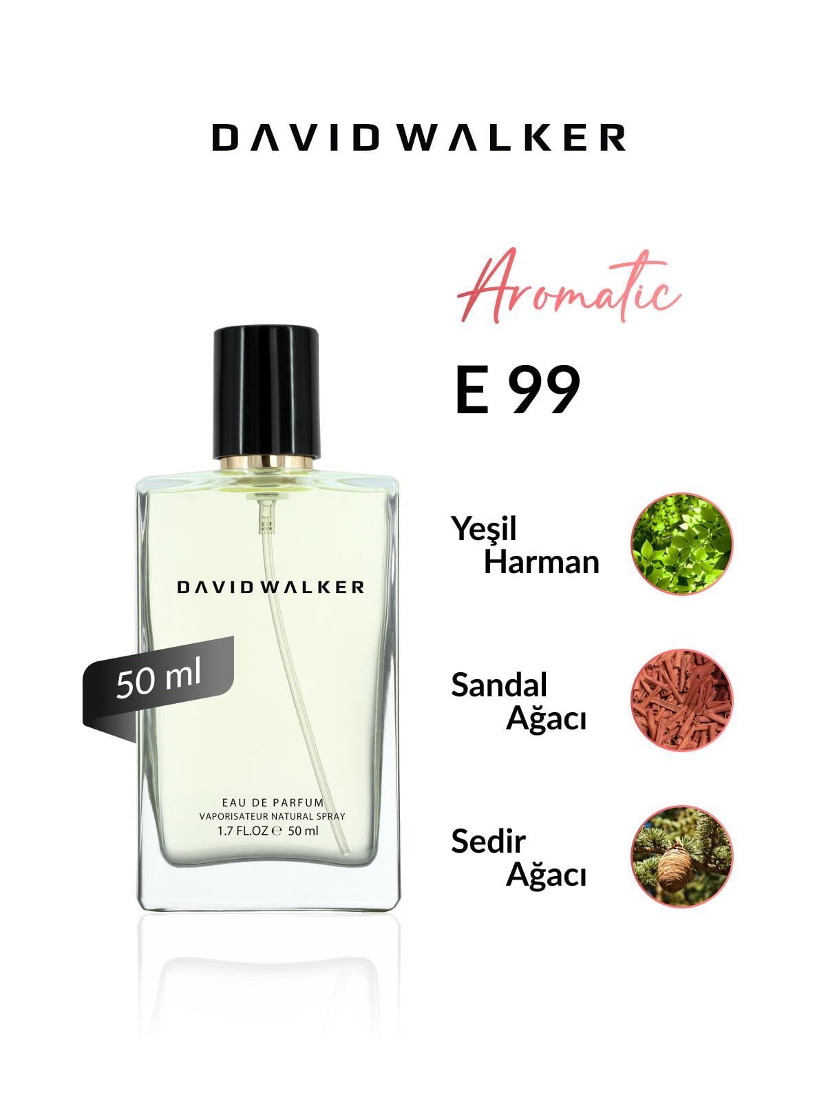David Walker E99 Delist 50 ml Erkek Parfüm | Aromatic