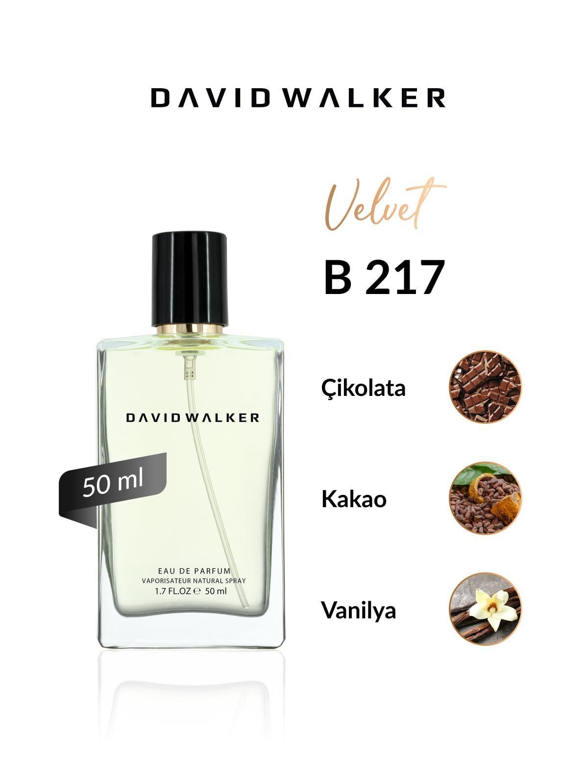 David Walker Exclusive B217 Winner 50 ml Kadın Parfüm | Velvet