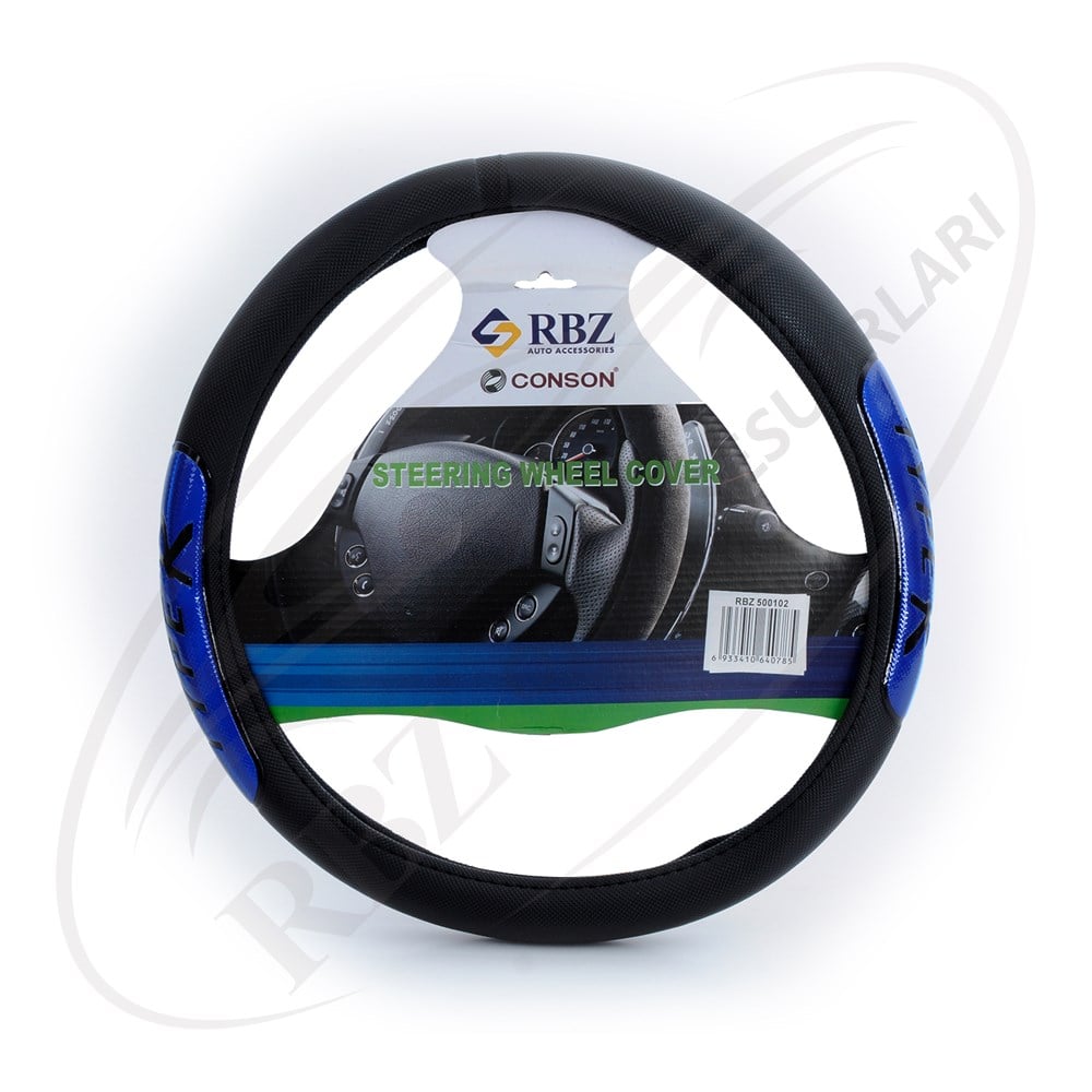 DIREKSIYON KILIFI 38 CM TYPER R MAVI FOSFORLU