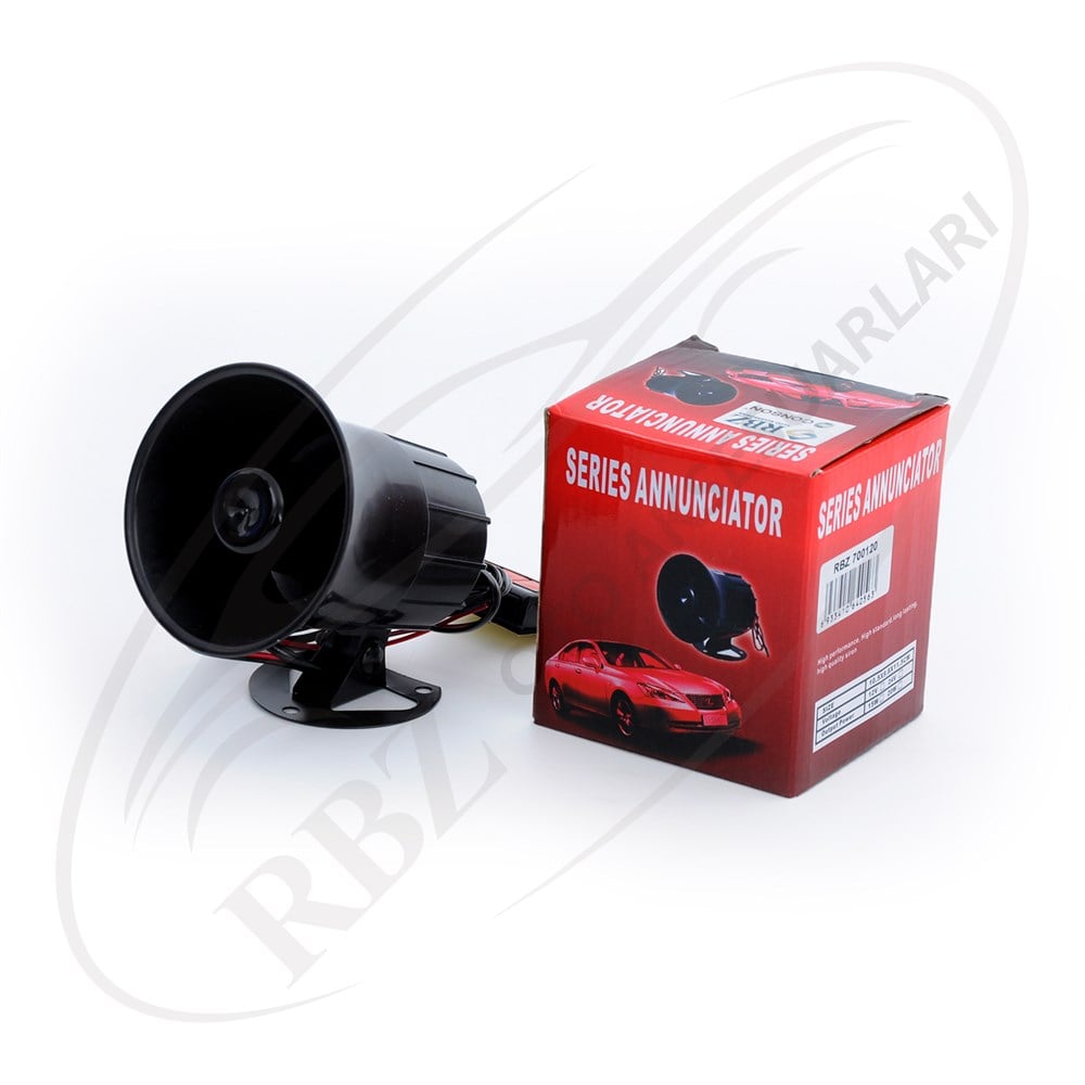 SIREN 3 SESLI ANAHTAR KUMANDALI 12 V