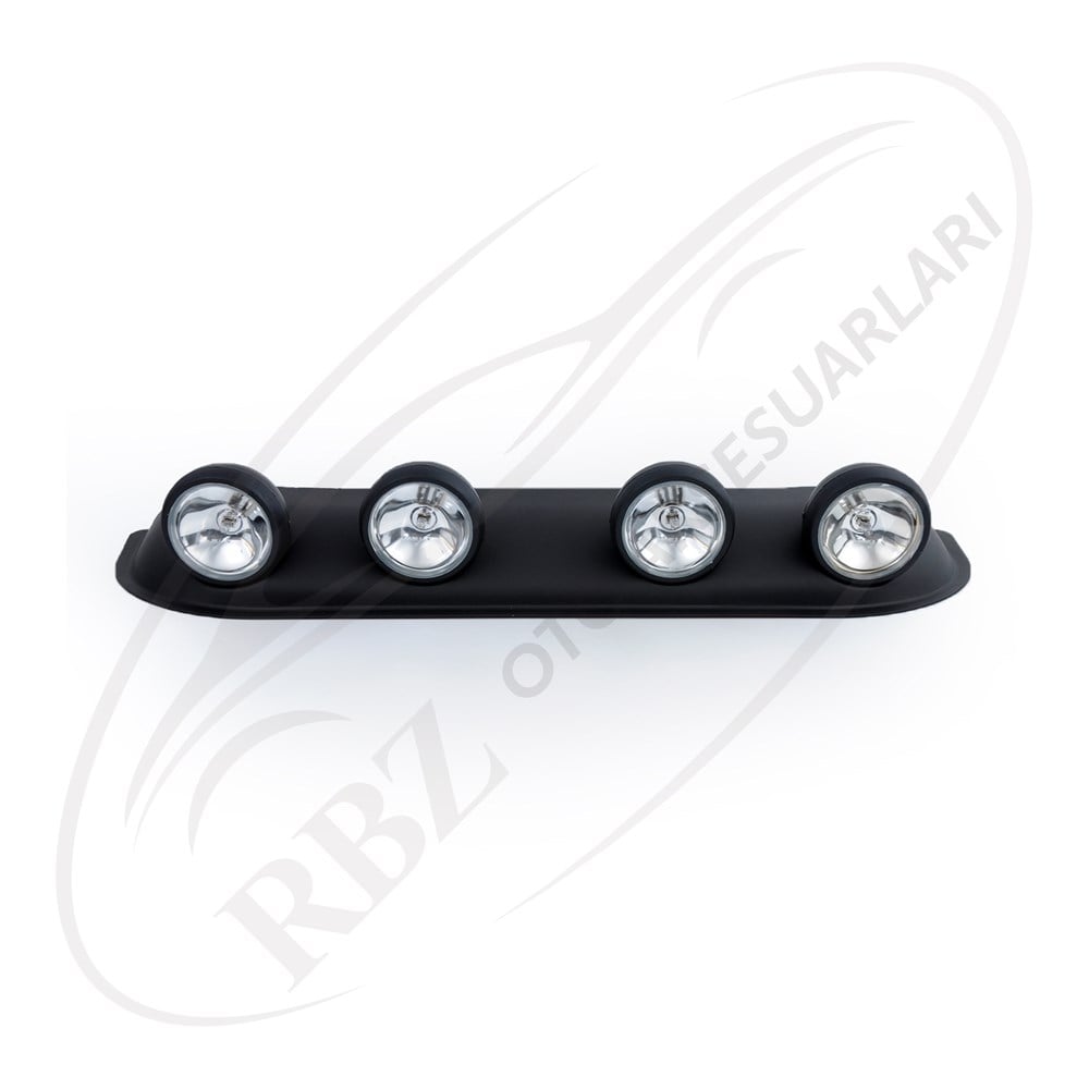 SIS LAMBASI OFF ROAD BUYUK YUVARLAK TIP H3 AMPULLU 4 LU SET BEYAZ